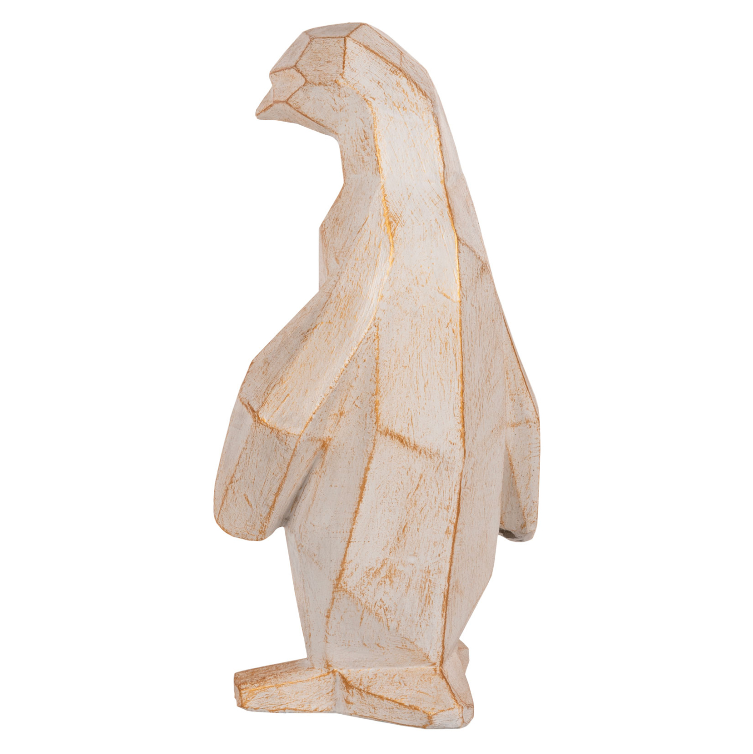 ΔΙΑΚΟΣΜΗΤΙΚΟ ΔΑΠΕΔΟΥ PENGUIN HM7915 GRC ΣΕ ΛΕΥΚΗ ΠΑΤΙΝΑ ΜΕ ΧΡΥΣΕΣ ΛΕΠΤΟΜΕΡΕΙΕΣ 30x20x60Υεκ. 5