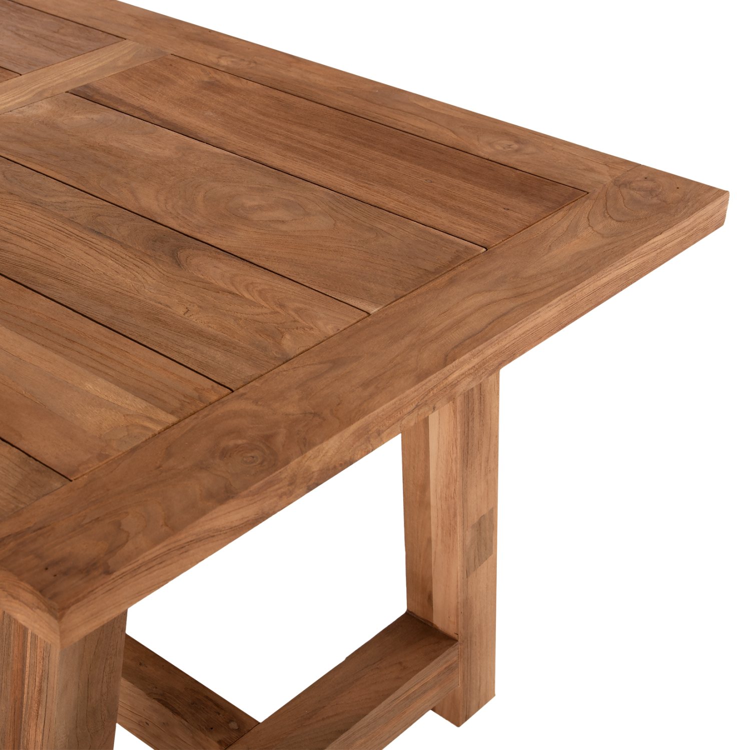 ΤΡΑΠΕΖΙ ΤΡΑΠΕΖΑΡΙΑΣ HM7922 PLUTON RECYCLED TEAK ΣΕ ΦΥΣΙΚΟ ΧΡΩΜΑ 200X100X75Yεκ. 7