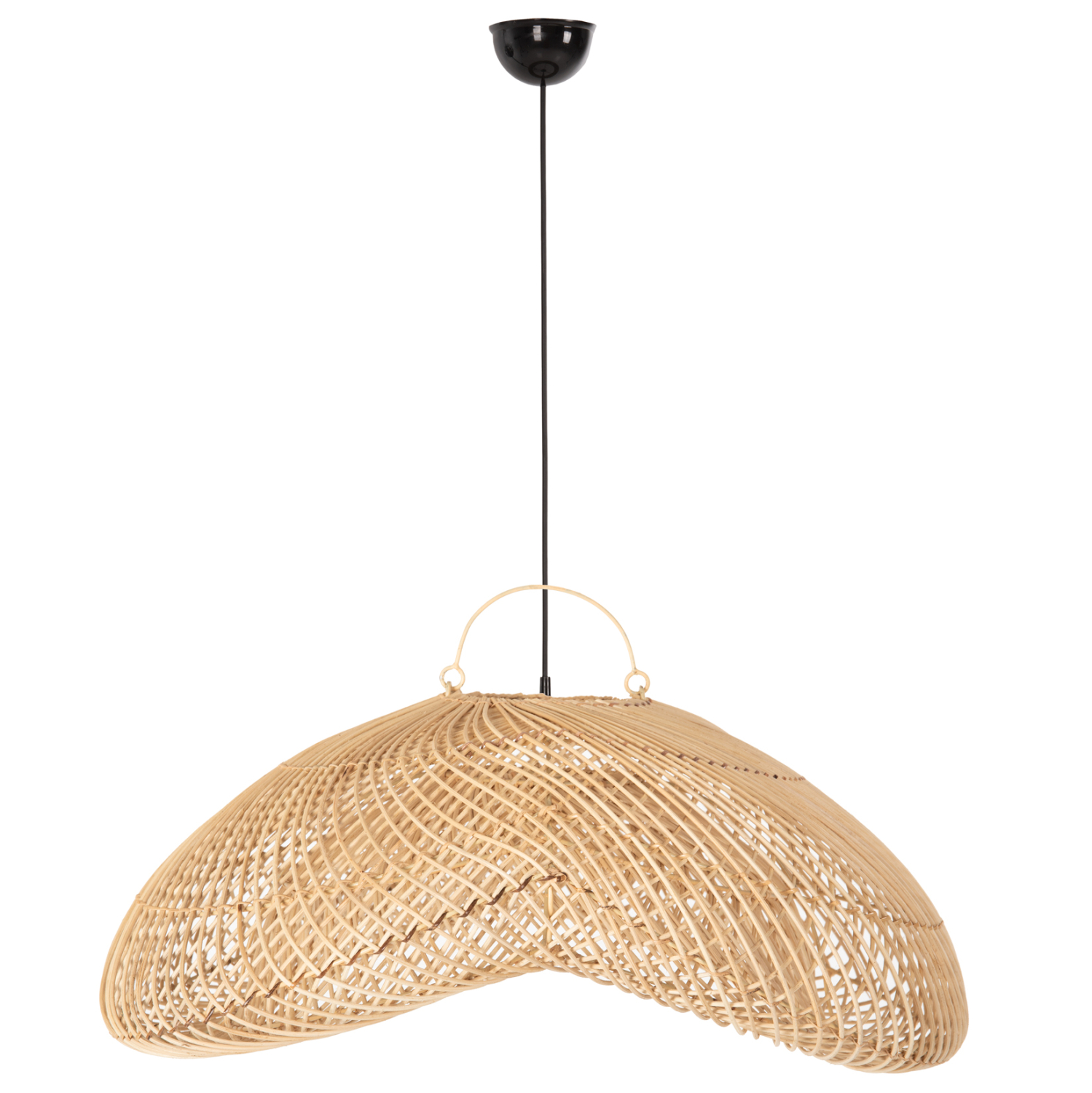 ΦΩΤΙΣΤΙΚΟ ΟΡΟΦΗΣ ΚΡΕΜΑΣΤΟ PERK HM7861 RATTAN ΣΕ ΦΥΣΙΚΟ ΧΡΩΜΑ 100x80x142Υ εκ. 3