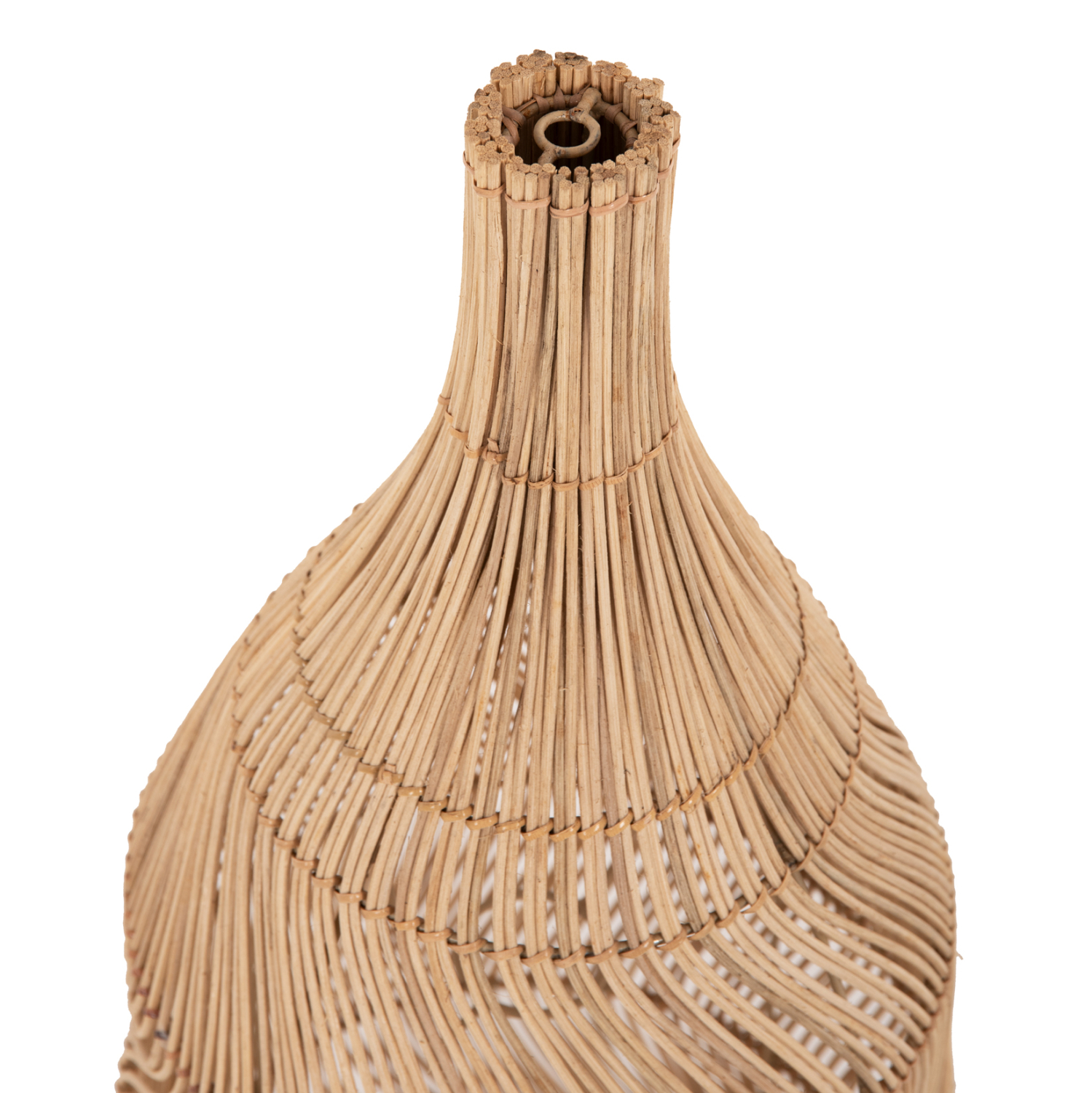 ΦΩΤΙΣΤΙΚΟ ΟΡΟΦΗΣ THEON HM7888 ΚΡΕΜΑΣΤΟ ΑΠΟ RATTAN ΣΕ ΦΥΣΙΚΟ ΧΡΩΜΑ Φ22x148Υ εκ. 4
