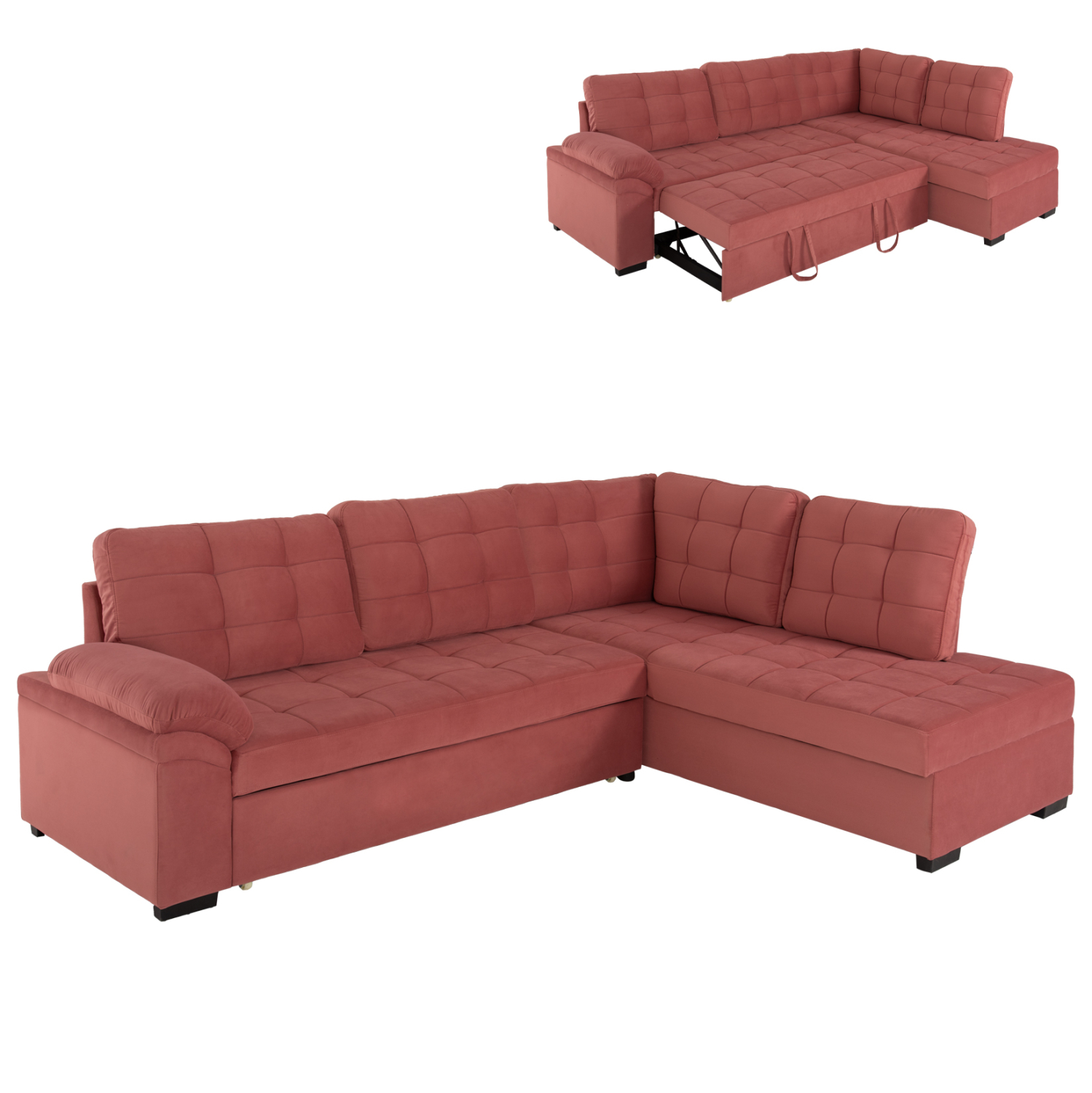 ΚΑΝΑΠΕΣ ΚΡΕΒΑΤΙ JADE HM3144.03R ΔΕΞΙΑ ΓΩΝΙΑ ΣΑΠΙΟ ΜΗΛΟ ΒΕΛΟΥΔΟ 250x80-180x73-88Υεκ. 1