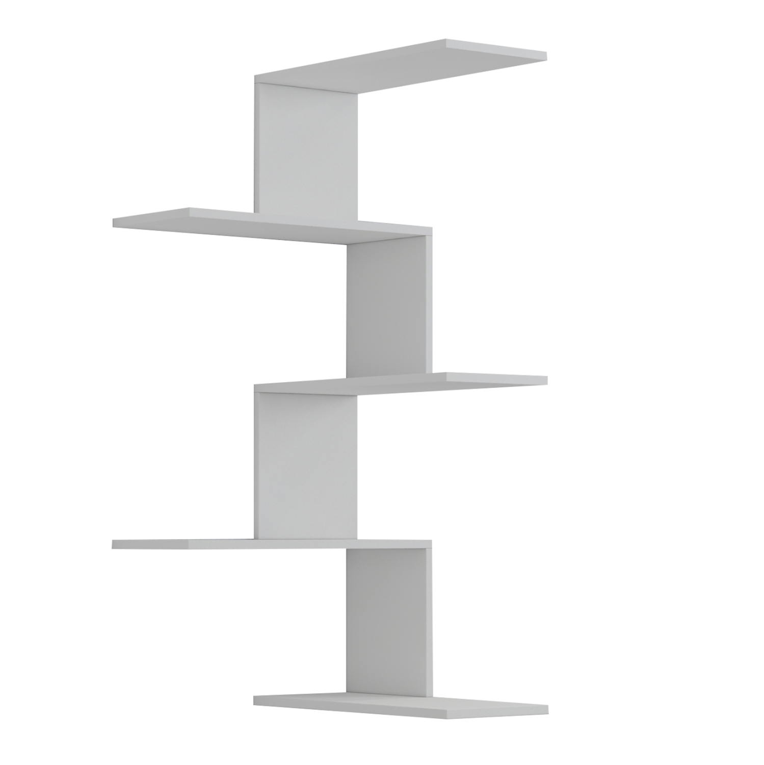 ΕΠΙΤΟΙΧΙΑ ΡΑΦΙΕΡΑ RORY HM8931.11 ΜΕΛΑΜΙΝΗ ΣΕ ΛΕΥΚΟ 22x51,5x109Υ εκ. 5
