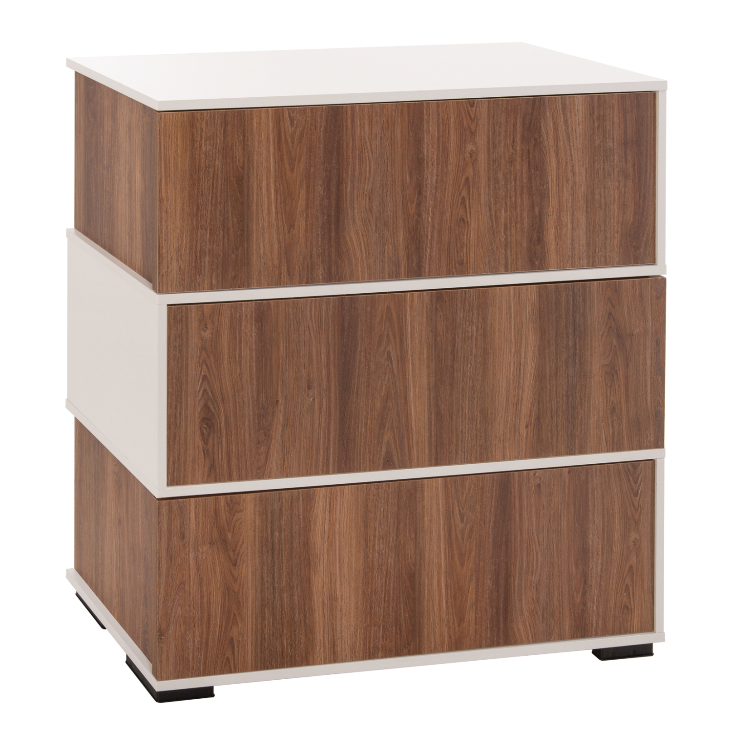 ΠΑΠΟΥΤΣΟΘΗΚΗ 3ΘΕΣΕΩΝ MIRABELL HM8938.11 ΜΕΛΑΜΙΝΗ ΣΕ ΚΑΡΥΔΙ-ΛΕΥΚΟ 90Χ30Χ93Yεκ. 1