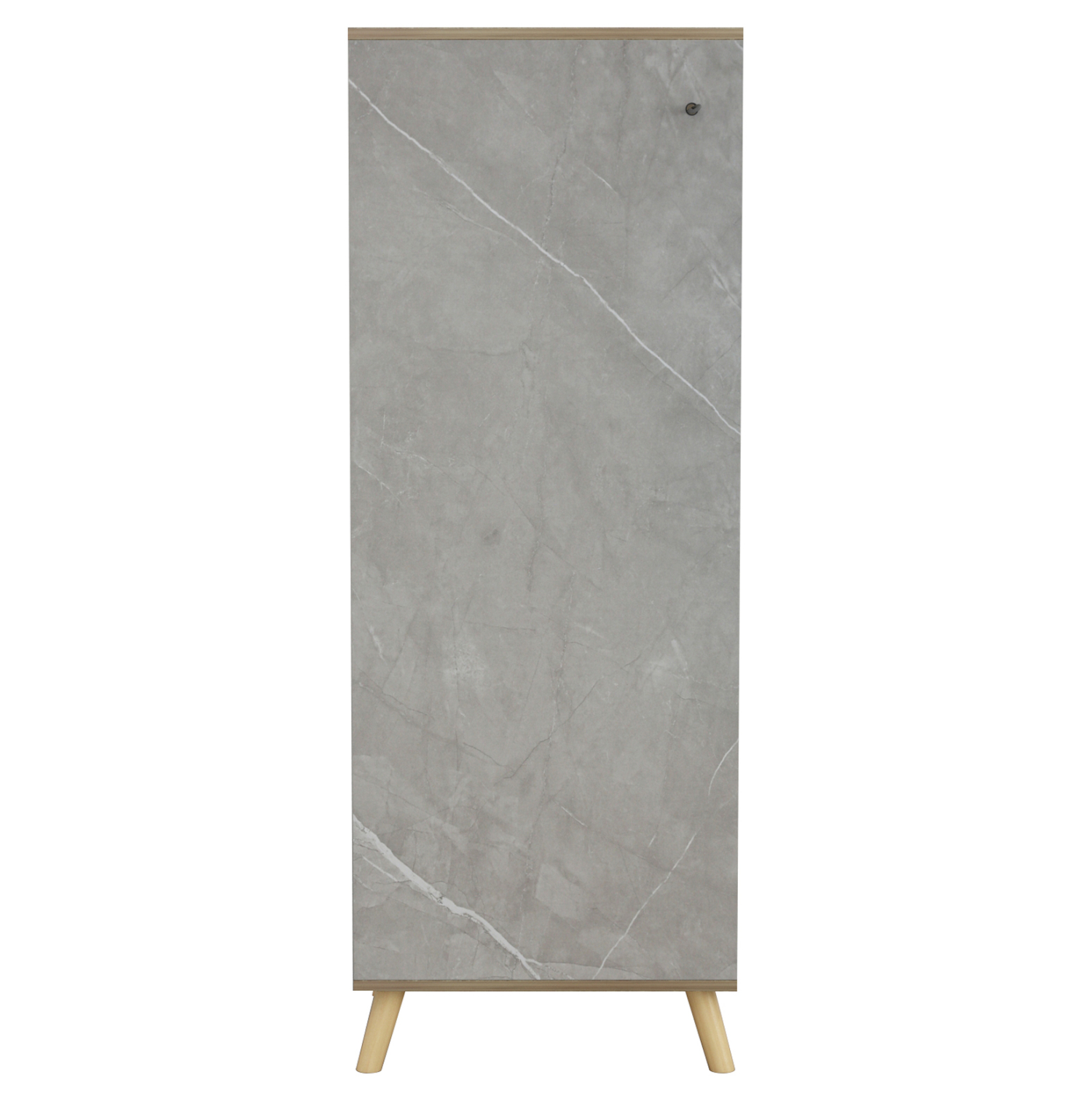 ΠΑΠΟΥΤΣΟΘΗΚΗ-ΝΤΟΥΛΑΠΙ ALVARO HM8954.11 ΜΕΛΑΜΙΝΗ SONAMA-STONE TEXTURE 50Χ38Χ135Yεκ. 4