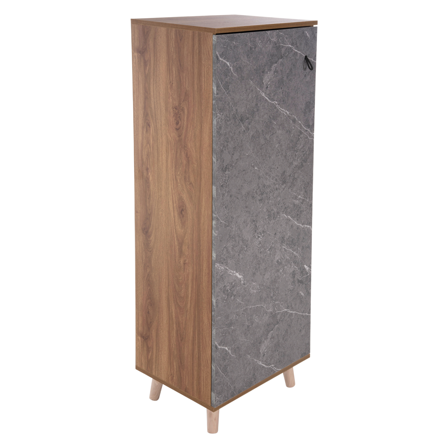 ΠΑΠΟΥΤΣΟΘΗΚΗ-ΝΤΟΥΛΑΠΙ ALVARO HM8954.12 ΜΕΛΑΜΙΝΗ SONAMA-STONE TEXTURE 50Χ38Χ135Yεκ. 1