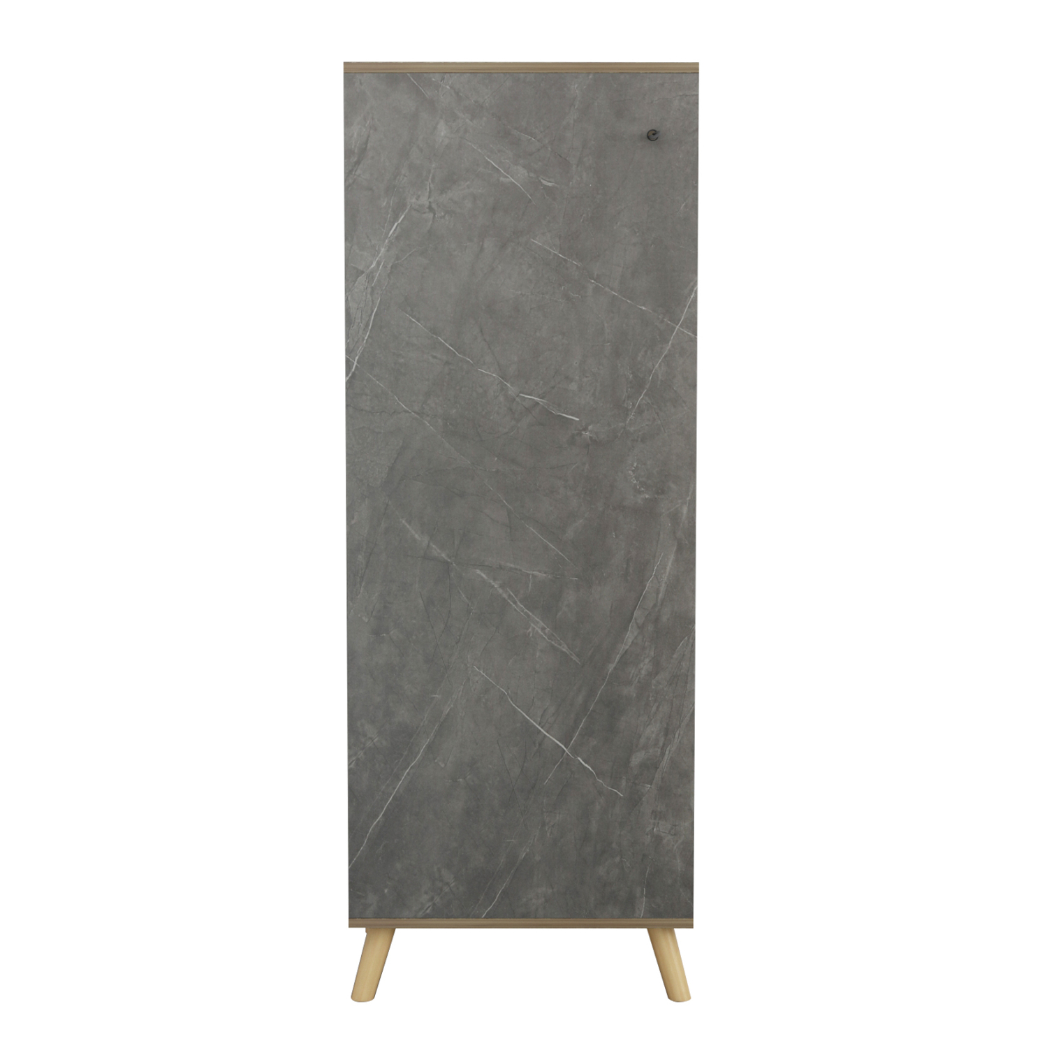 ΠΑΠΟΥΤΣΟΘΗΚΗ-ΝΤΟΥΛΑΠΙ ALVARO HM8954.14 ΜΕΛΑΜΙΝΗ SONAMA-STONE TEXTURE 50Χ38Χ135Yεκ. 4