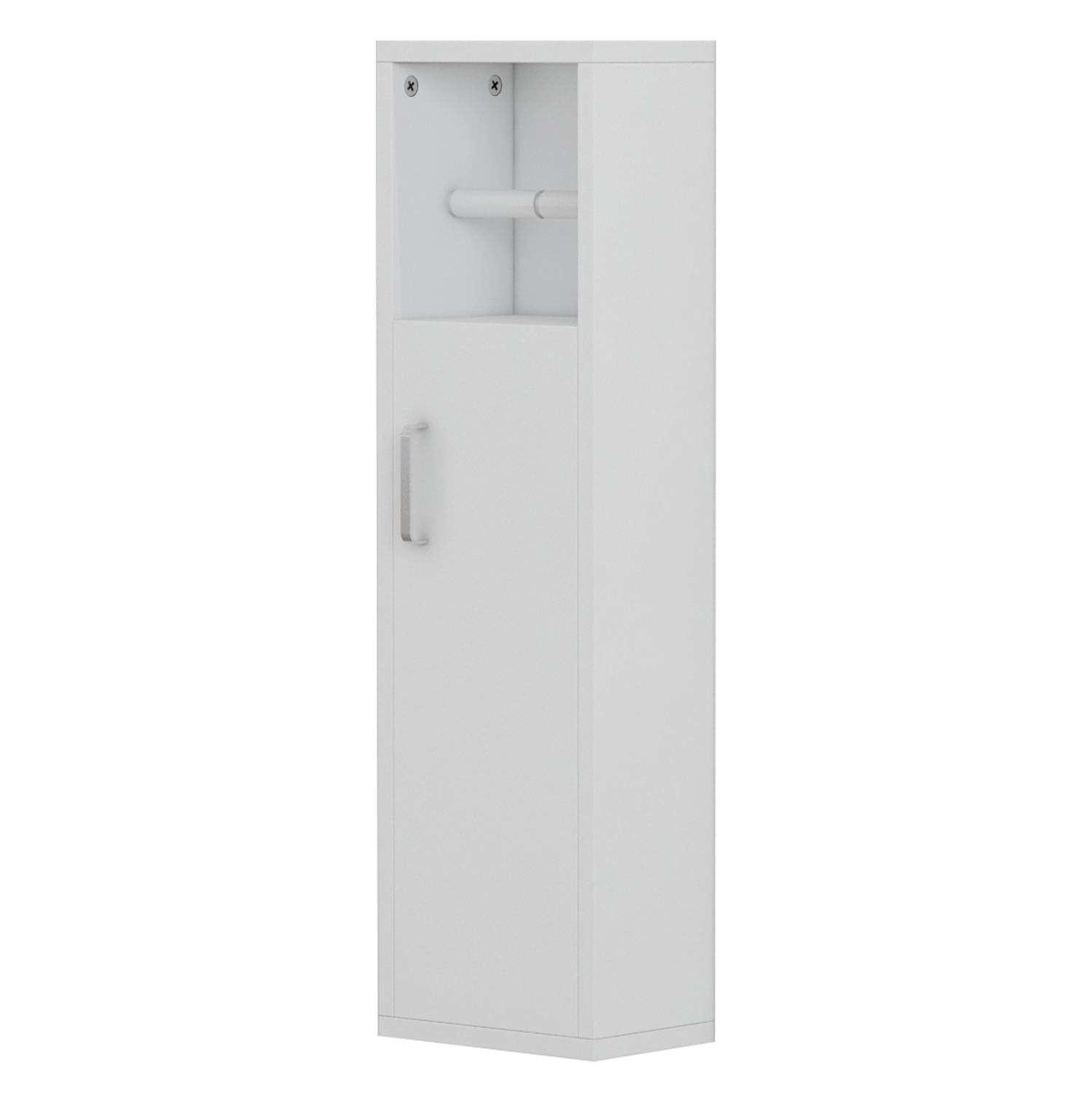ΝΤΟΥΛΑΠΙ ΜΠΑΝΙΟΥ DAMIEN HM9025.12 ΜΕΛΑΜΙΝΗ ΛΕΥΚΗ 20x13x70Yεκ. 4
