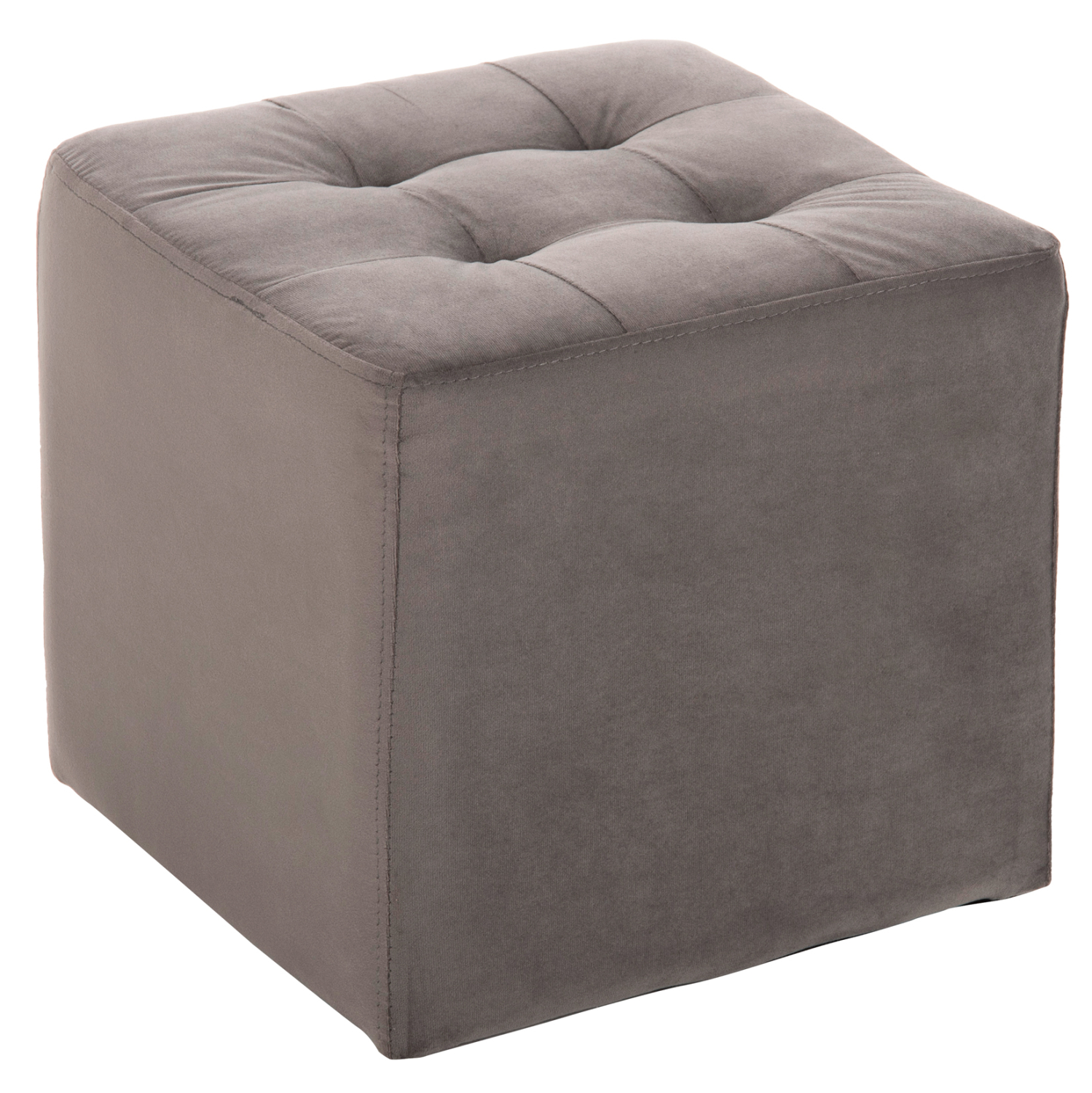 ΣΚΑΜΠΩ PUNK HM264.11 ΓΚΡΙ ΒΕΛΟΥΔΟ 39Χ39Χ36Υεκ. 1