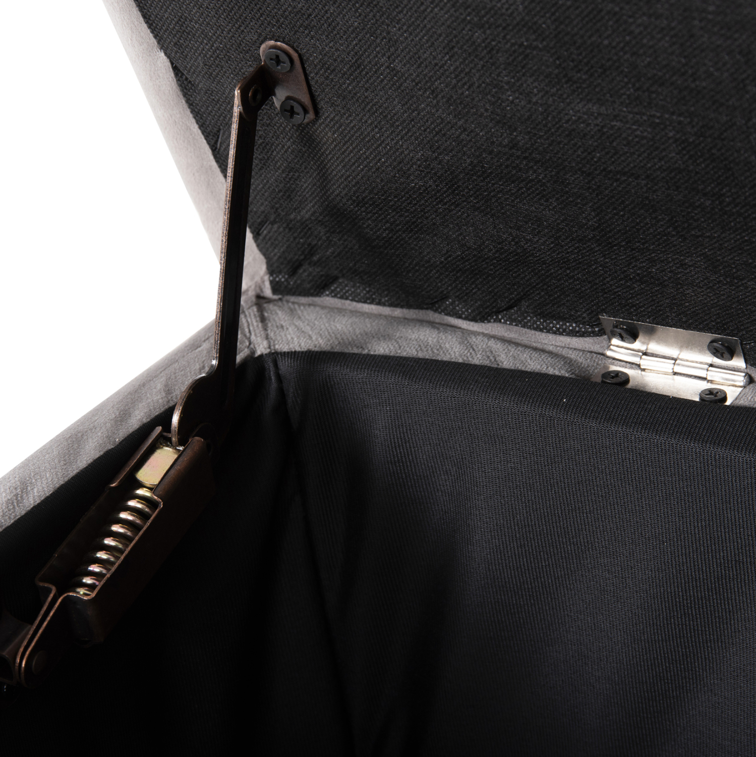 ΣΚΑΜΠΟ-ΜΠΑΟΥΛΟ ΜΕ ΑΠΟΘΗΚΕΥΤΙΚΟ ΧΩΡΟ PUNK HM279.11 ΓΚΡΙ ΒΕΛΟΥΔΟ 90x50x50Υεκ. 9