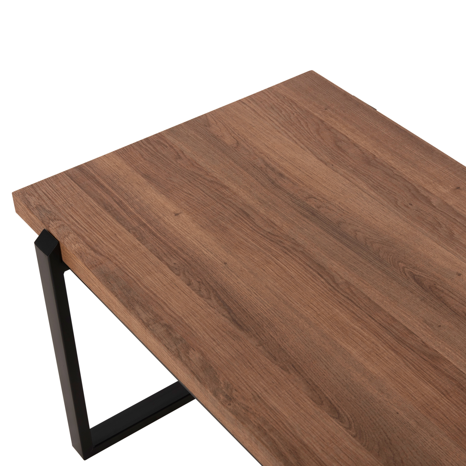 ΤΡΑΠΕΖΙ ΣΑΛΟΝΙΟΥ SHABEN HM9585.04 MDF ΚΑΡΥΔΙ ΞΥΛΟ-ΜΑΥΡΗ ΜΕΤΑΛΛΙΚΗ ΒΑΣΗ 120x56X45Yεκ. 4