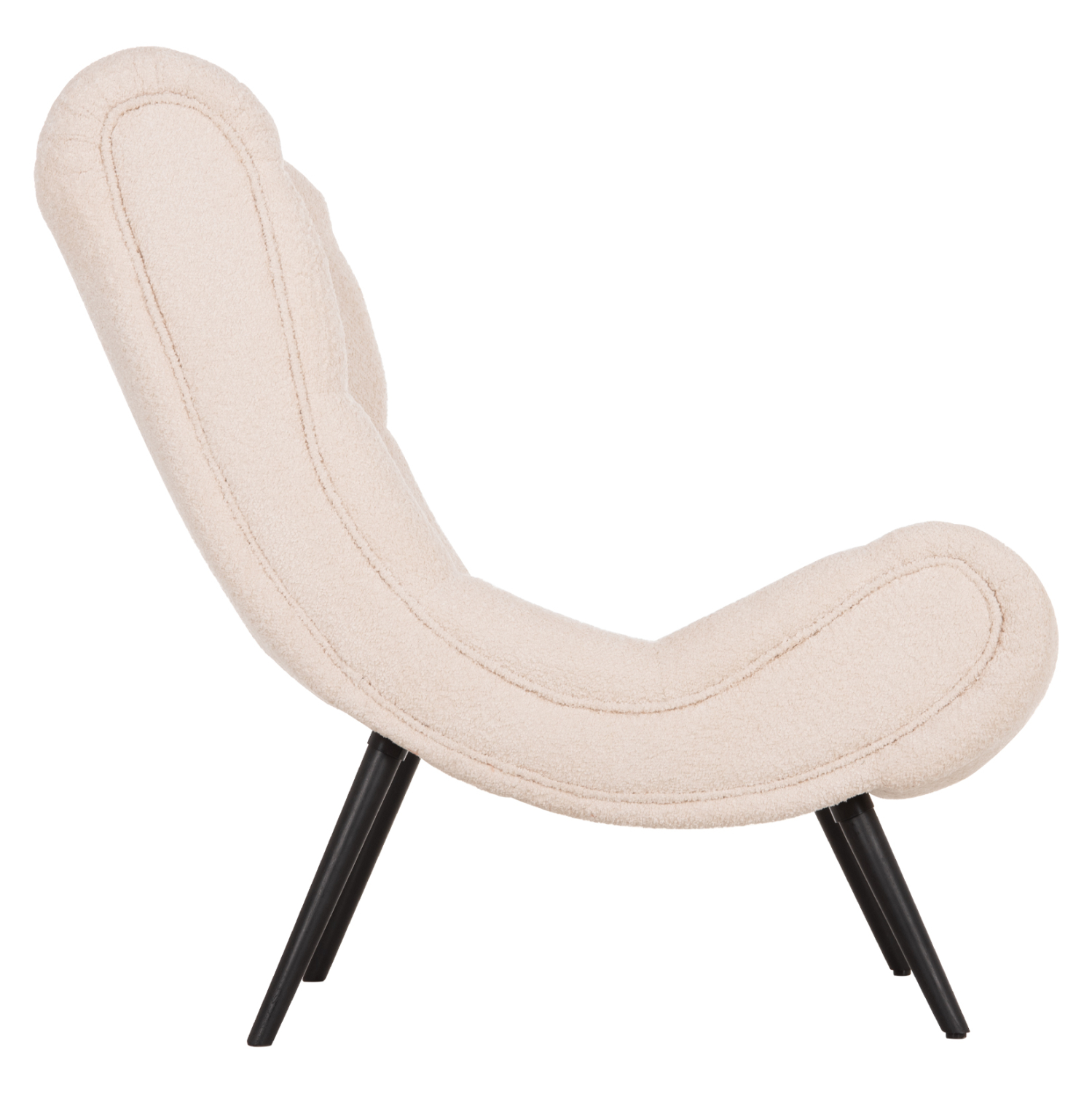 ΠΟΛΥΘΡΟΝΑ BRYM HM9605.06 ΕΚΡΟΥ ΜΠΟΥΚΛΕ ΥΦΑΣΜΑ-ΜΑΥΡΑ ΞΥΛΙΝΑ ΠΟΔΙΑ 97x80x100Υ εκ. 4