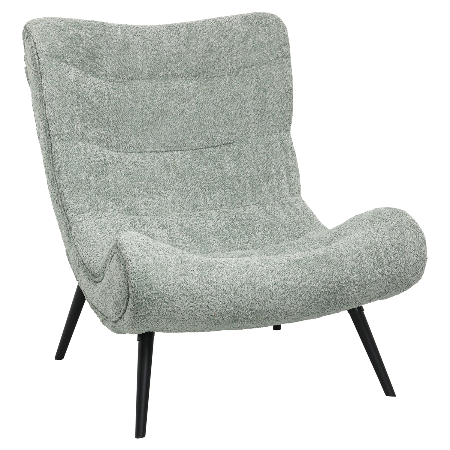 ΠΟΛΥΘΡΟΝΑ BRYM HM9605.05 ΦΥΣΤΙΚΙ ΜΠΟΥΚΛΕ ΥΦΑΣΜΑ-ΜΑΥΡΑ ΞΥΛΙΝΑ ΠΟΔΙΑ 97x80x100Υ εκ. 1