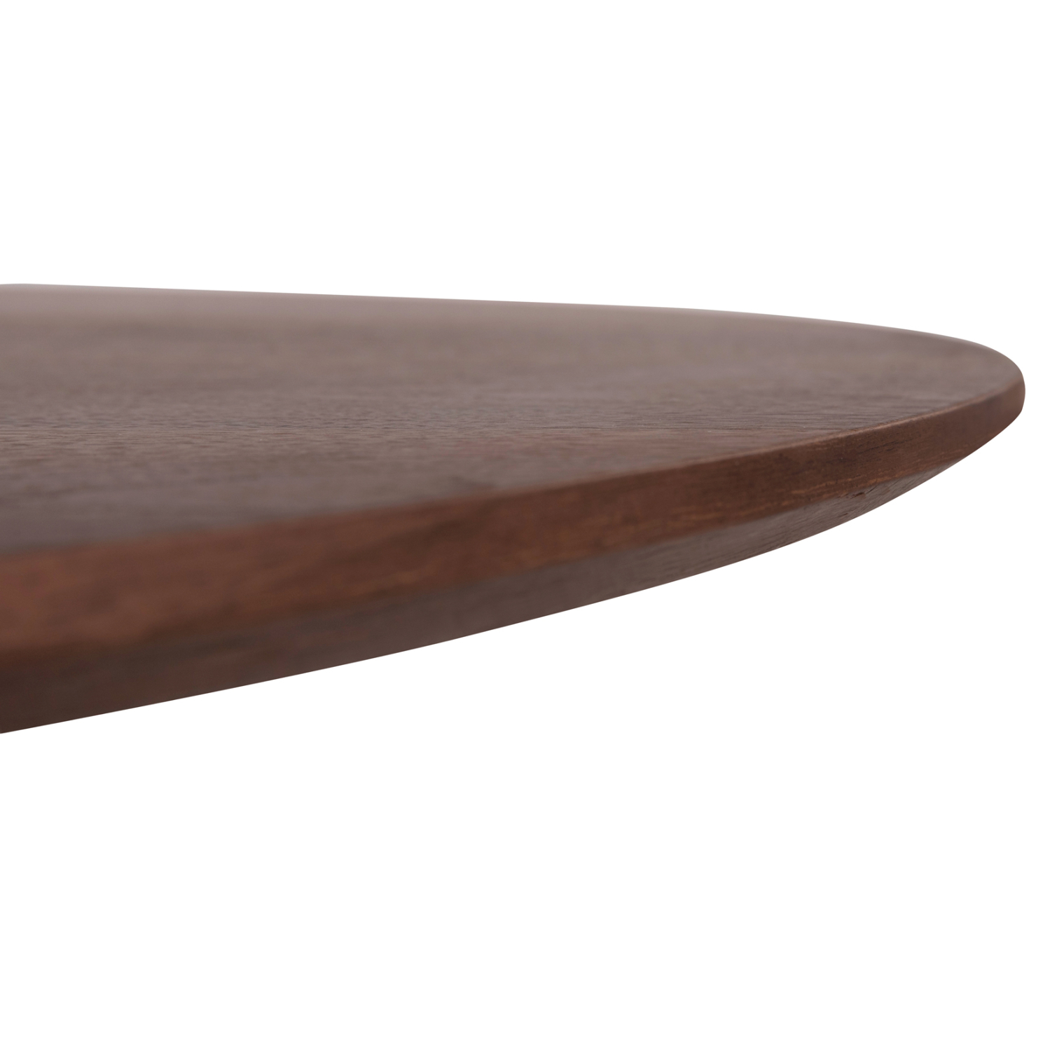 ΤΡΑΠΕΖΙ ΣΤΡΟΓΓΥΛΟ DENTY HM9612.02 MDF ΜΕ ΚΑΠΛΑΜΑ ΔΡΥΟΣ-ΧΡΩΜΑ ΚΑΡΥΔΙ Φ120x75Υεκ. 8