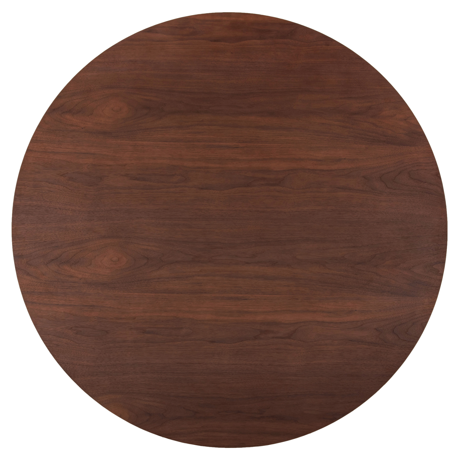 ΤΡΑΠΕΖΙ ΣΤΡΟΓΓΥΛΟ DENTY HM9612.02 MDF ΜΕ ΚΑΠΛΑΜΑ ΔΡΥΟΣ-ΧΡΩΜΑ ΚΑΡΥΔΙ Φ120x75Υεκ. 9