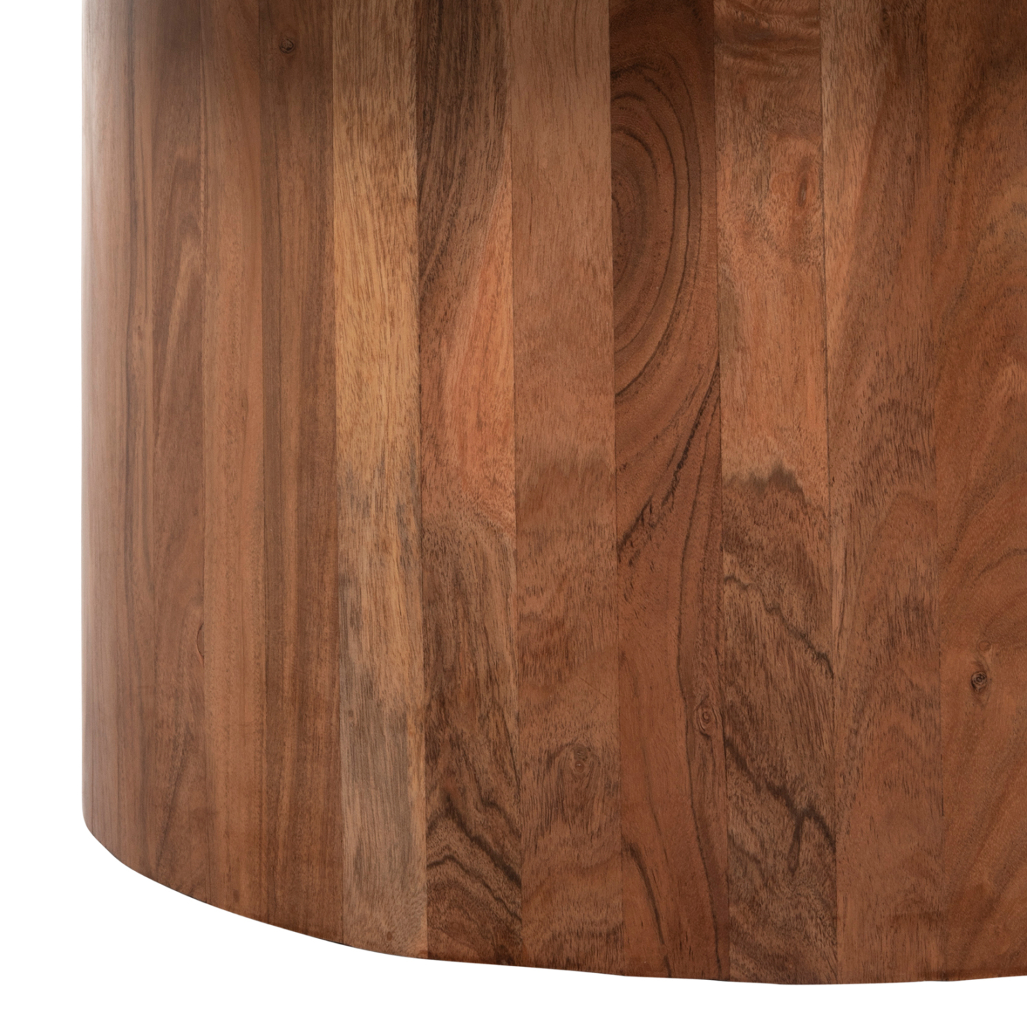 ΤΡΑΠΕΖΙ ΣΑΛΟΝΙΟΥ FORMEL HM9671 ΞΥΛΟ ΑΚΑΚΙΑΣ ΦΥΣΙΚΟ - ΛΕΥΚΟ ΜΑΡΜΑΡΟ Φ100x40Υεκ. 4