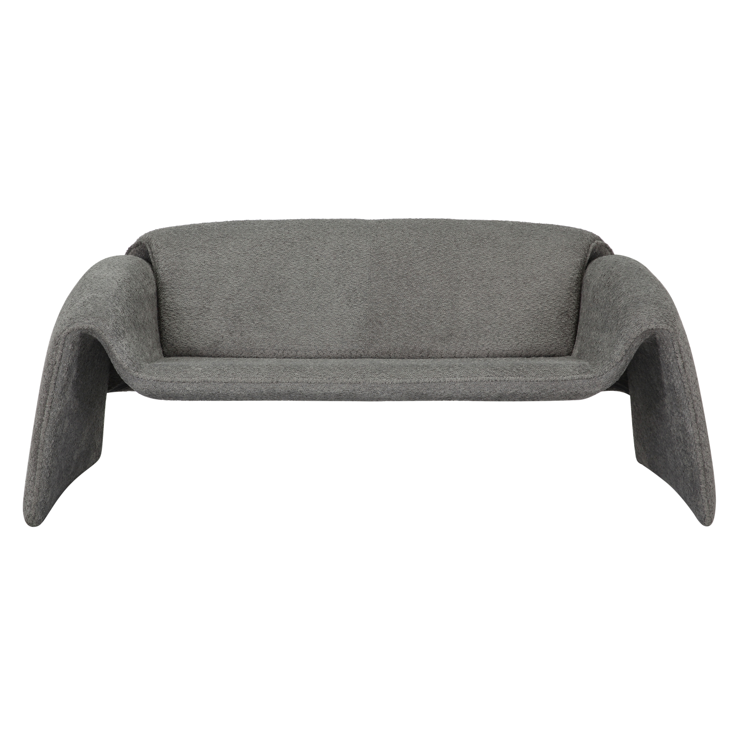 ΚΑΝΑΠΕΣ ΔΙΘΕΣΙΟΣ LAFORGE HM9680.01 ΜΕΤΑΛΛΙΚΟΣ ΣΚΕΛΕΤΟΣ-ΓΚΡΙ ΜΠΟΥΚΛΕ ΥΦΑΣΜΑ 160x80x63Υεκ. 3