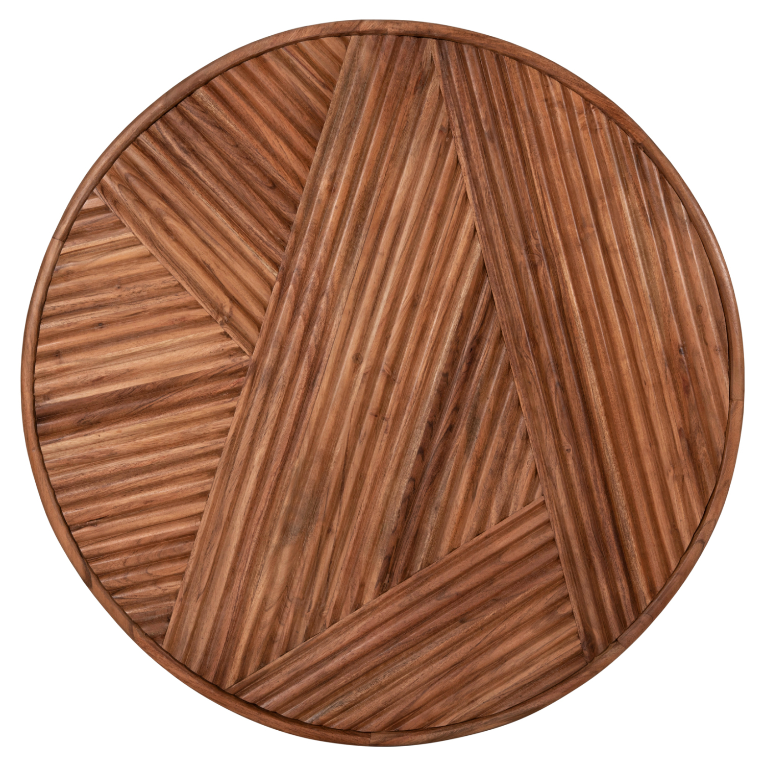 ΤΡΑΠΕΖΙ ΣΑΛΟΝΙΟΥ ΣΤΡΟΓΓΥΛΟ RANNE HM9694 ΜΑΣΙΦ ΞΥΛΟ ΑΚΑΚΙΑΣ ΣΕ ΦΥΣΙΚΟ Φ80x38Yεκ. 8