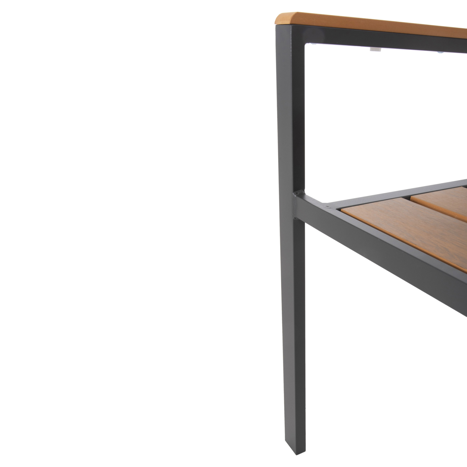 ΠΟΛΥΘΡΟΝΑ ΑΛΟΥΜΙΝΙΟΥ SAGA HM5981.03 ΑΝΘΡΑΚΙ-POLYWOOD ΣΕ ΦΥΣΙΚΟ 55x55x86Υεκ. 10
