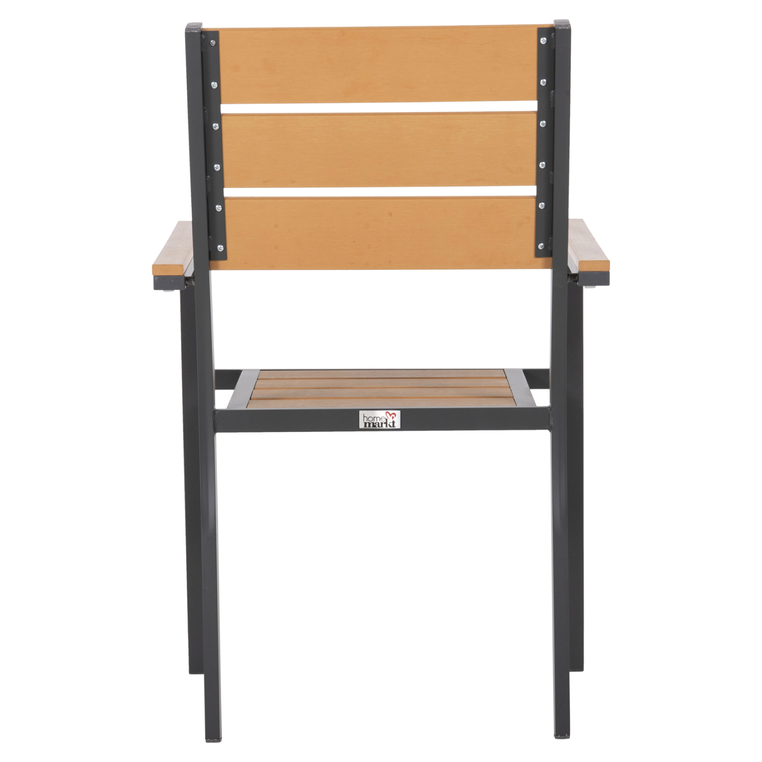 ΠΟΛΥΘΡΟΝΑ ΑΛΟΥΜΙΝΙΟΥ SAGA HM5981.03 ΑΝΘΡΑΚΙ-POLYWOOD ΣΕ ΦΥΣΙΚΟ 55x55x86Υεκ. 5