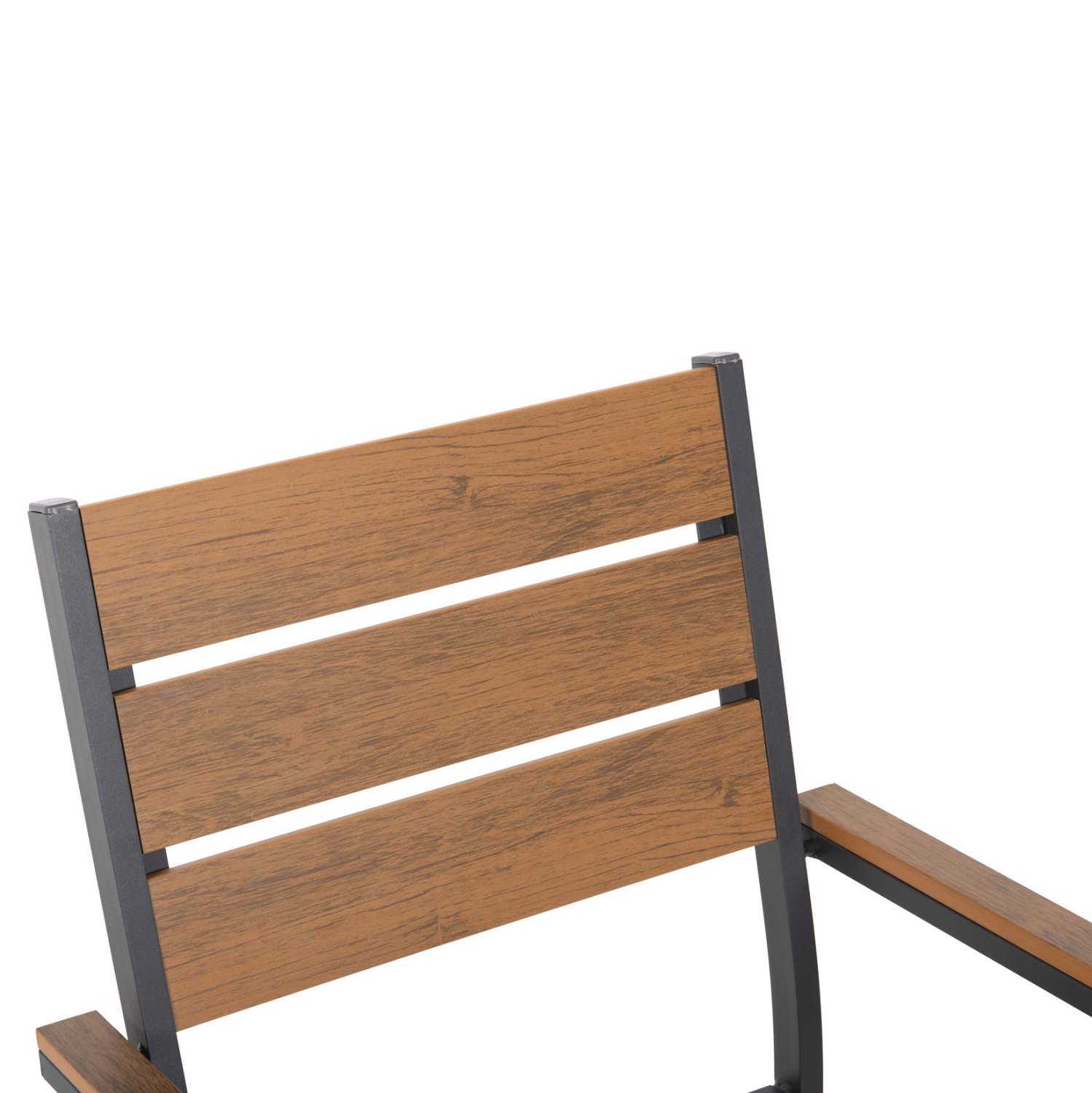 ΠΟΛΥΘΡΟΝΑ ΑΛΟΥΜΙΝΙΟΥ SAGA HM5981.03 ΑΝΘΡΑΚΙ-POLYWOOD ΣΕ ΦΥΣΙΚΟ 55x55x86Υεκ. 6