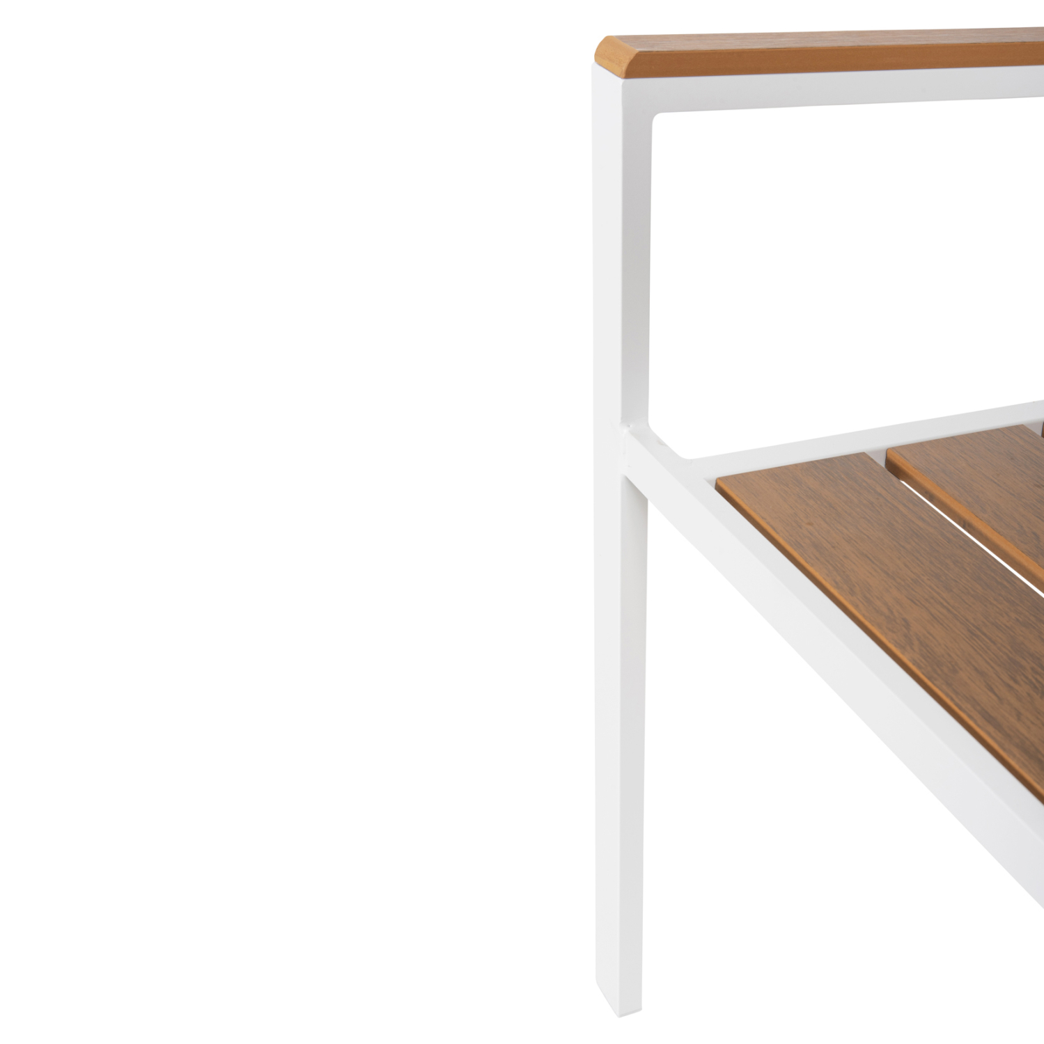 ΠΟΛΥΘΡΟΝΑ ΑΛΟΥΜΙΝΙΟΥ SAGA HM5981.01 ΛΕΥΚΗ-POLYWOOD ΣΕ ΦΥΣΙΚΟ 55x55x86Υεκ. 10