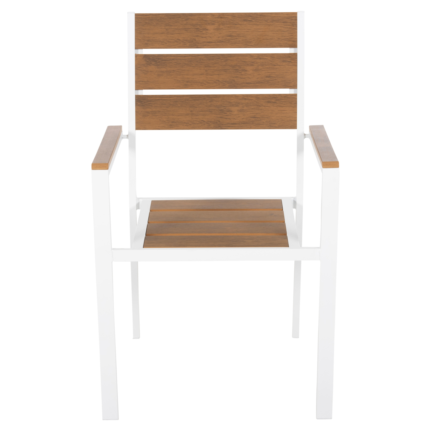ΠΟΛΥΘΡΟΝΑ ΑΛΟΥΜΙΝΙΟΥ SAGA HM5981.01 ΛΕΥΚΗ-POLYWOOD ΣΕ ΦΥΣΙΚΟ 55x55x86Υεκ. 3