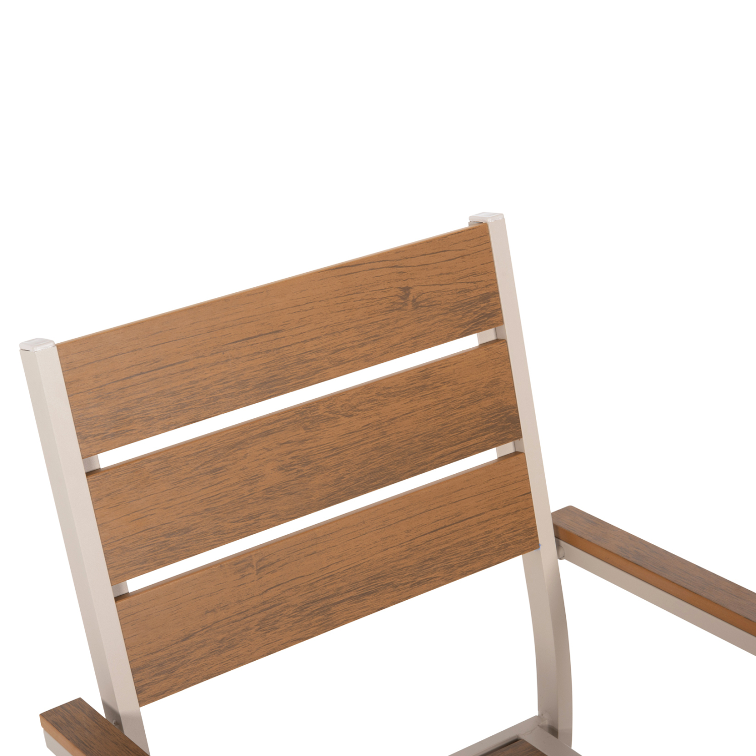 ΠΟΛΥΘΡΟΝΑ ΑΛΟΥΜΙΝΙΟΥ SAGA HM5981.04 ΣΑΜΠΑΝΙ-POLYWOOD ΣΕ ΦΥΣΙΚΟ 55x55x86Υεκ. 7