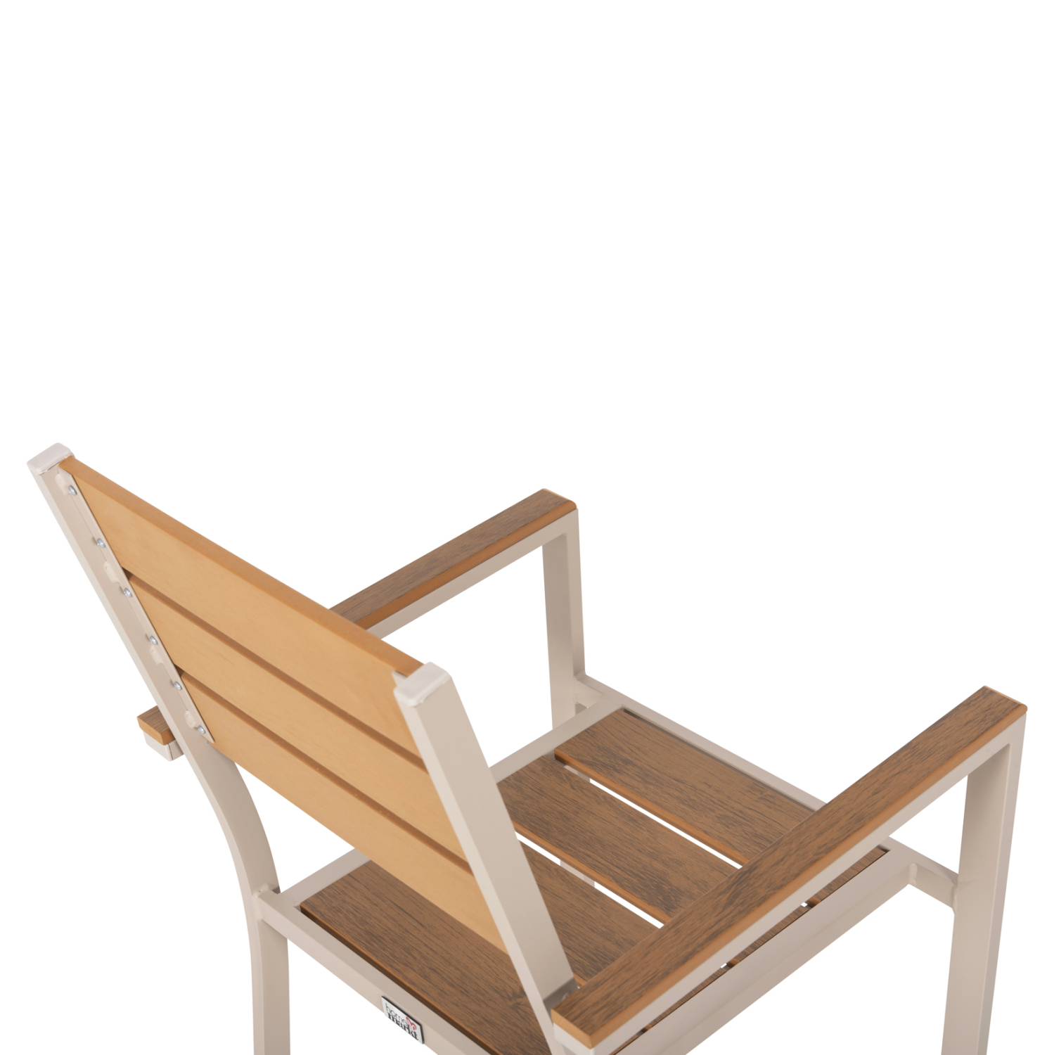 ΠΟΛΥΘΡΟΝΑ ΑΛΟΥΜΙΝΙΟΥ SAGA HM5981.04 ΣΑΜΠΑΝΙ-POLYWOOD ΣΕ ΦΥΣΙΚΟ 55x55x86Υεκ. 8