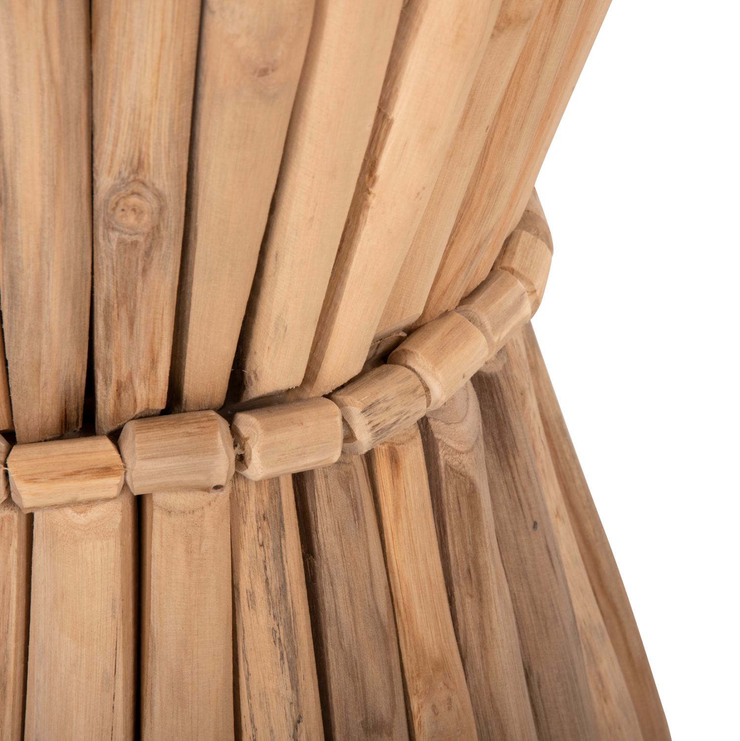 ΤΡΑΠΕΖΙ ΒΟΗΘΗΤΙΚΟ ΣΤΡΟΓΓΥΛΟ COOTER HM9792 ΚΛΑΔΙΑ ΞΥΛΟΥ ΤΕΑΚ ΦΥΣΙΚΟ Φ37x50Υεκ. 5