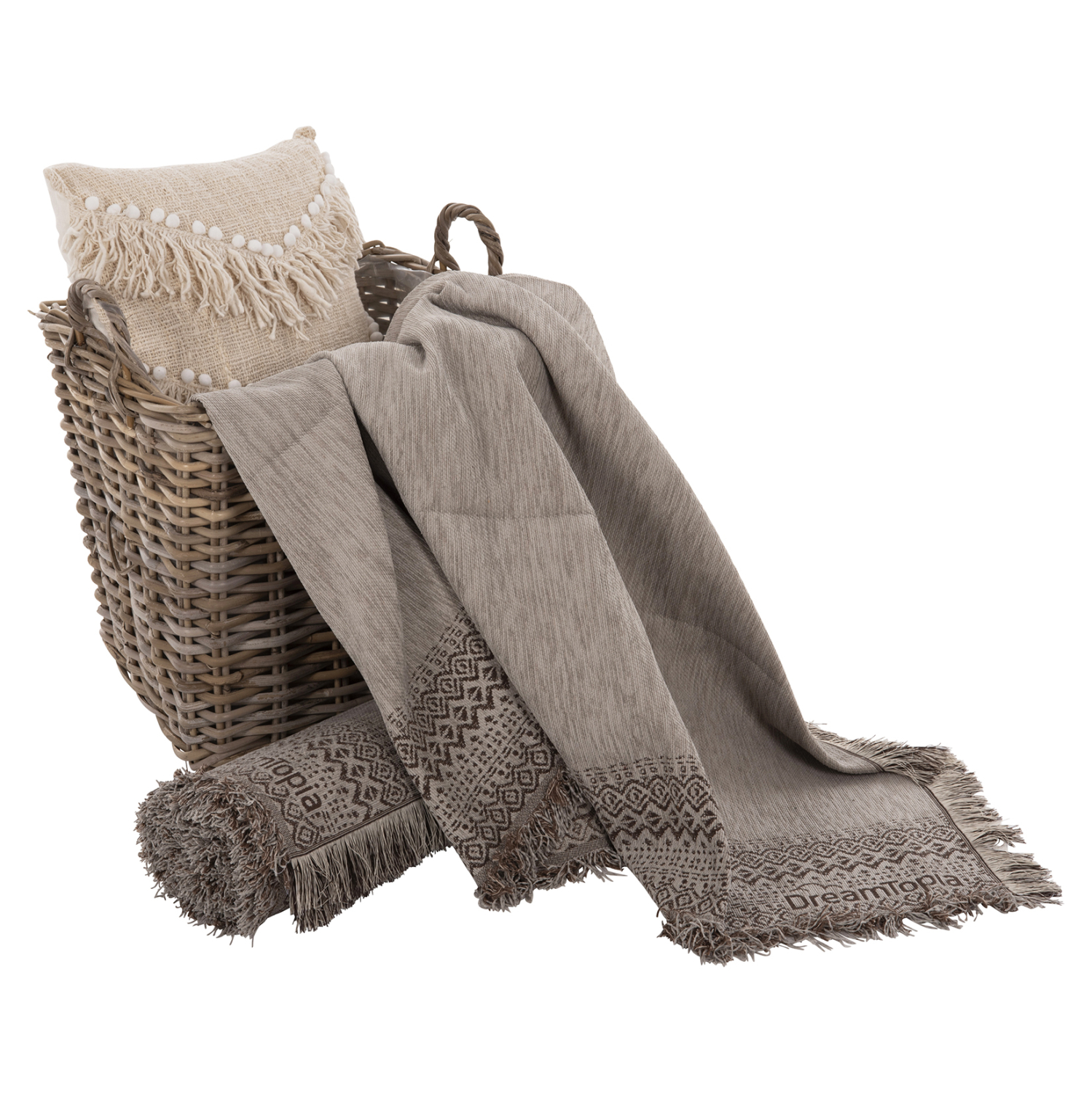 ΡΙΧΤΑΡΙ ME ΚΡΟΣΙΑ DREAMTOPIA HM12163.03 ΣΕ ANOIXTO ΚΑΦΕ ΧΡΩΜΑ 245X170εκ. 4