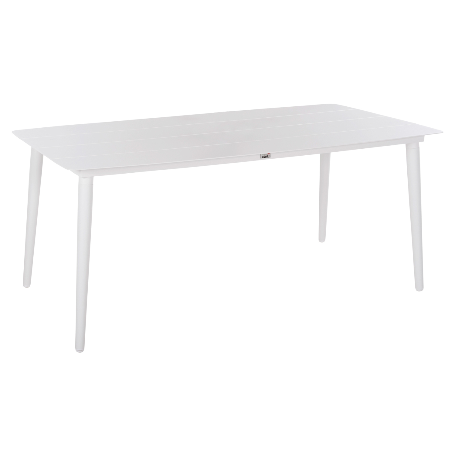 ΤΡΑΠΕΖΙ ΑΛΟΥΜΙΝΙΟΥ ΟΡΘΟΓΩΝΙΟ JEROM HM6058.01 ΛΕΥΚΟ 180X90X74Υεκ. 1