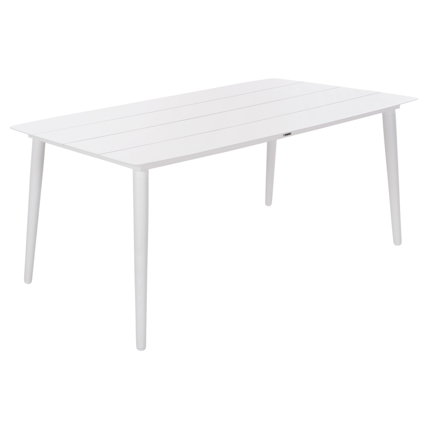 ΤΡΑΠΕΖΙ ΑΛΟΥΜΙΝΙΟΥ ΟΡΘΟΓΩΝΙΟ JEROM HM6058.01 ΛΕΥΚΟ 180X90X74Υεκ. 4