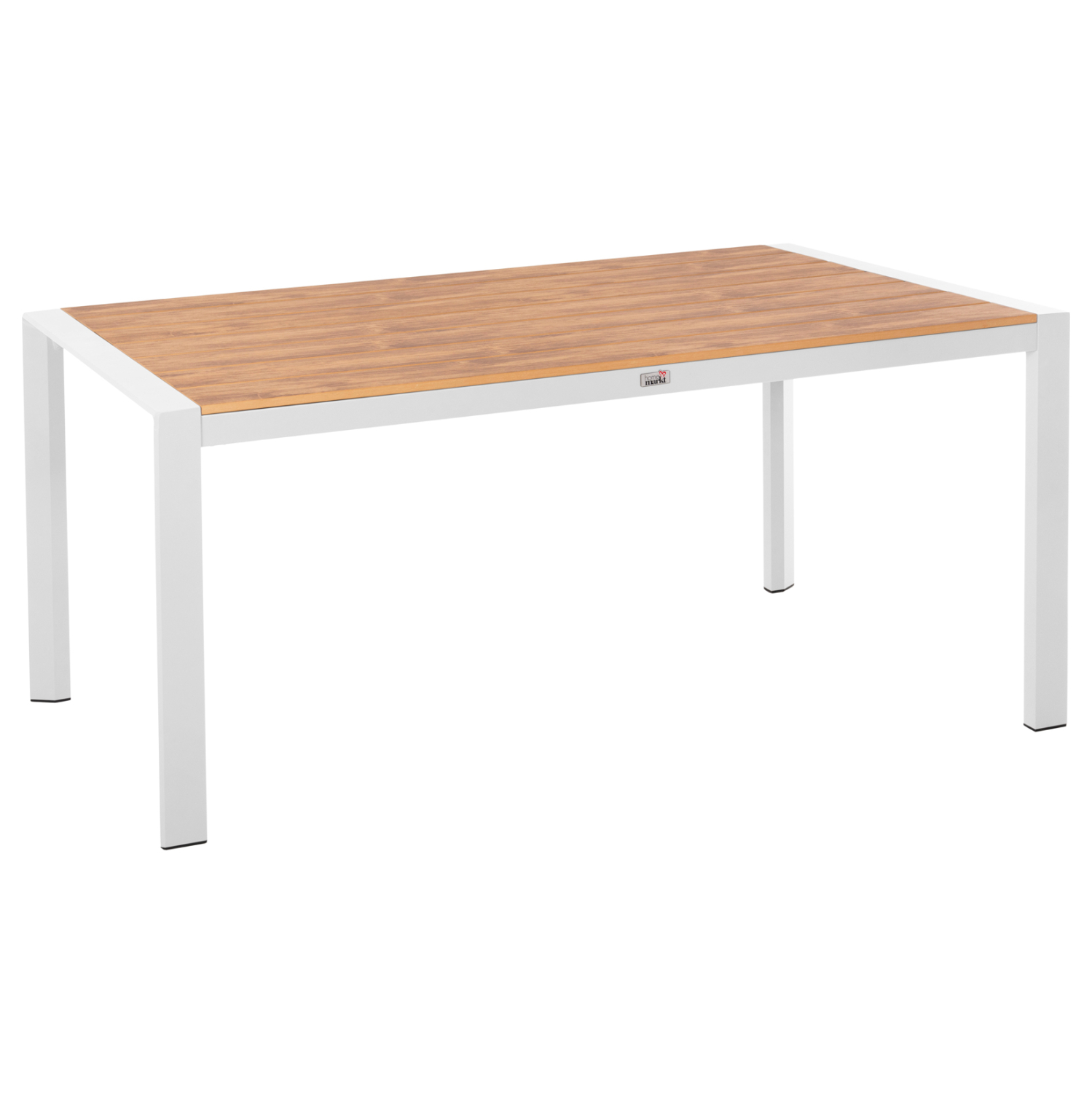 ΤΡΑΠΕΖΙ ΕΞΩΤ.ΧΩΡΟΥ GOYA HM6059.01 ΑΛΟΥΜΙΝΙΟ ΛΕΥΚΟ &amp; POLYWOOD 160X80Χ75Υεκ. 1