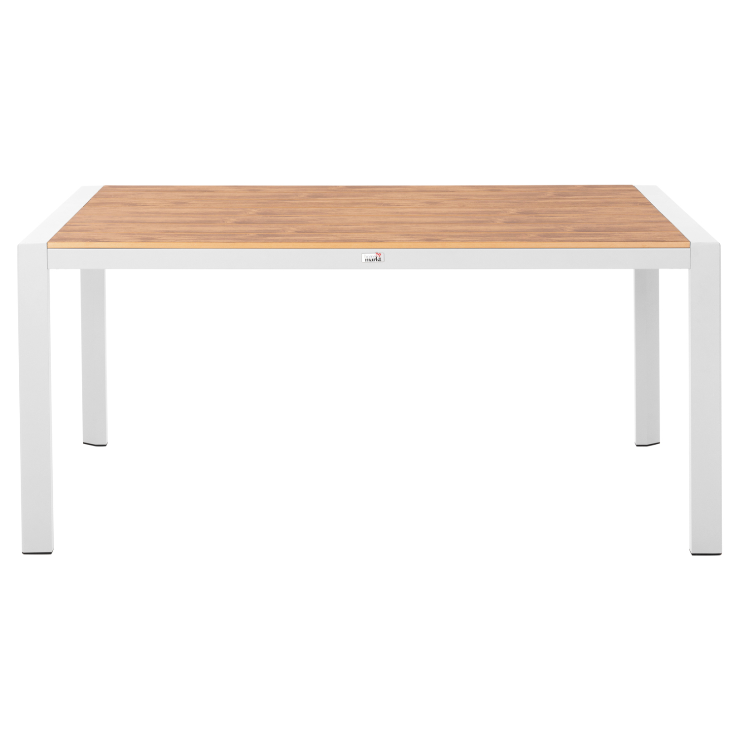 ΤΡΑΠΕΖΙ ΕΞΩΤ.ΧΩΡΟΥ GOYA HM6059.01 ΑΛΟΥΜΙΝΙΟ ΛΕΥΚΟ &amp; POLYWOOD 160X80Χ75Υεκ. 3