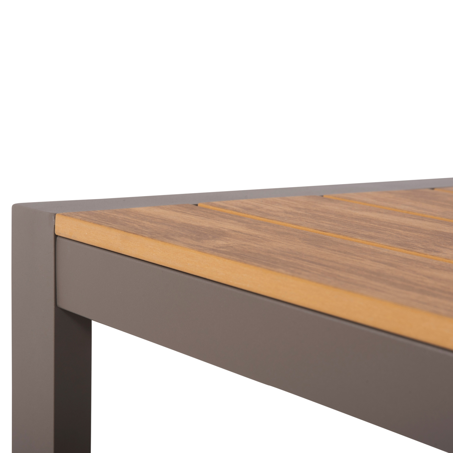 ΤΡΑΠΕΖΙ ΕΞΩΤ.ΧΩΡΟΥ GOYA HM6059.04 ΑΛΟΥΜΙΝΙΟ ΣΑΜΠΑΝΙ &amp; POLYWOOD 160X80Χ75Υεκ. 7