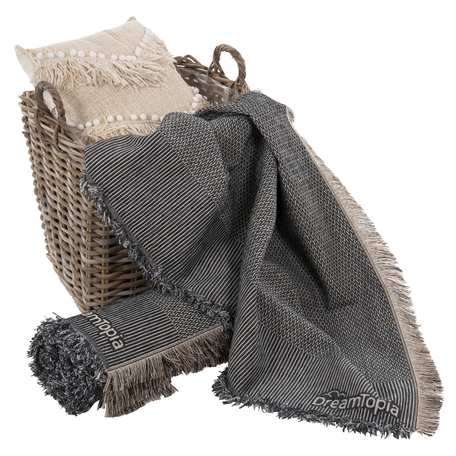 ΡΙΧΤΑΡΙ ME ΚΡΟΣΙΑ DREAMTOPIA HM12164.03 ΣΕ NAVY BLUE ΧΡΩΜΑ 178X178εκ. 4