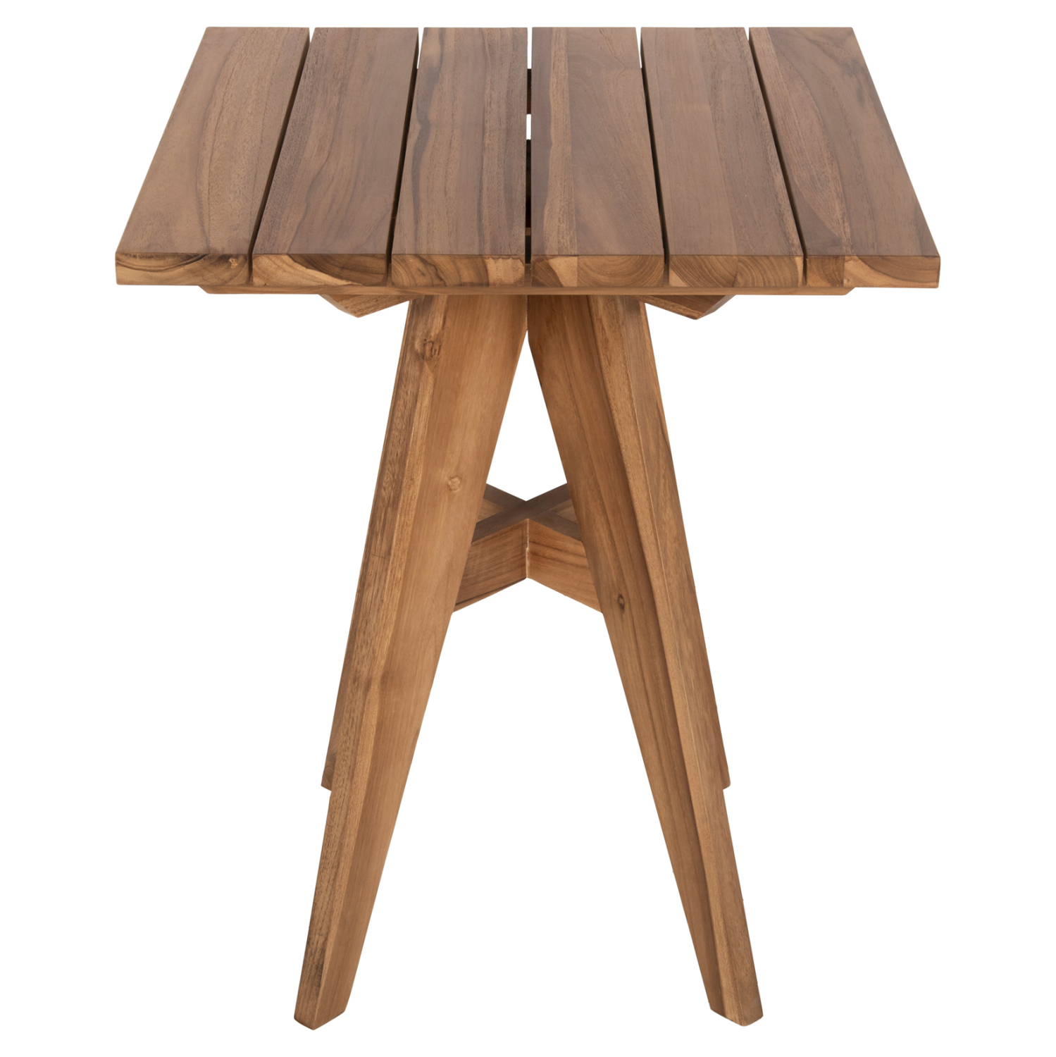 ΤΡΑΠΕΖΙ ΤΕΤΡΑΓΩΝΟ LEO HM9860.11 ΜΑΣΙΦ ΞΥΛΟ ΤΕΑΚ 60x60x75Υεκ. 3