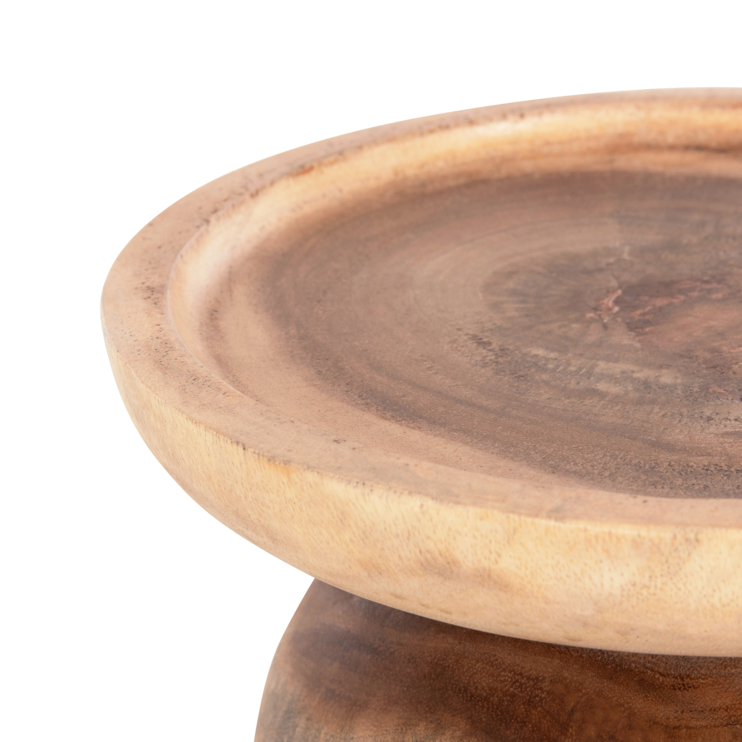 ΤΡΑΠΕΖΙ ΒΟΗΘΗΤΙΚΟ LOKI HM9899 ΜΑΣΙΦ ΞΥΛΟ SUAR ΣΕ ΦΥΣΙΚΟ Φ30x46Υεκ. 5