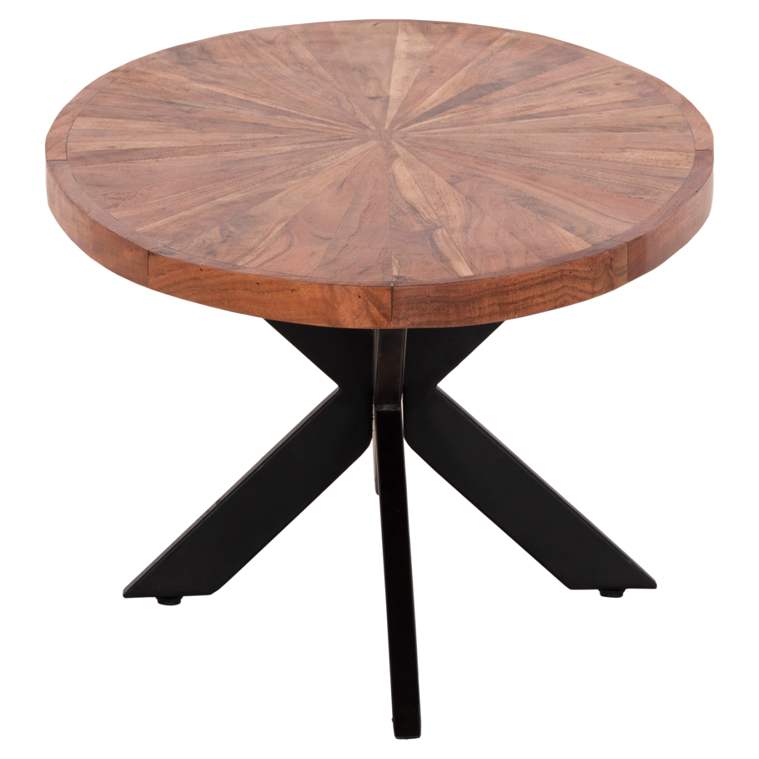 ΤΡΑΠΕΖΙ ΣΑΛΟΝΙΟΥ ΟΒΑΛ MONTANA SUPERIOR HM9906 ΞΥΛΟ ΑΚΑΚΙΑΣ-ΜΕΤΑΛΛΟ 120x61x45Υεκ. 3