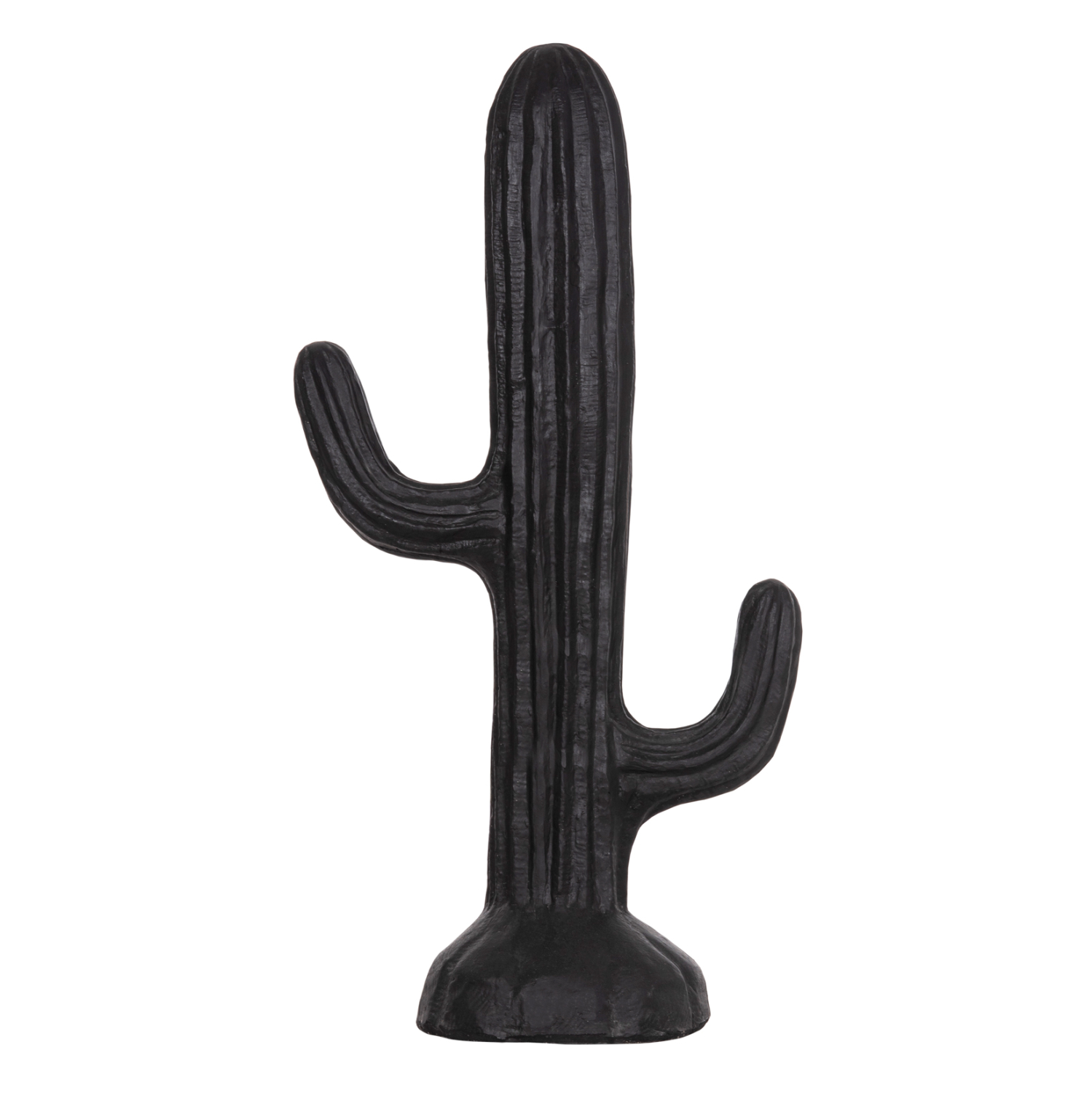 ΔΙΑΚΟΣΜΗΤΙΚΟΣ ΚΑΚΤΟΣ ΔΑΠΕΔΟΥ CACTUS HM4386.01L ΓΥΨΟΣ ΣΕ ΜΑΥΡΟ 63x37x150Υεκ. 3