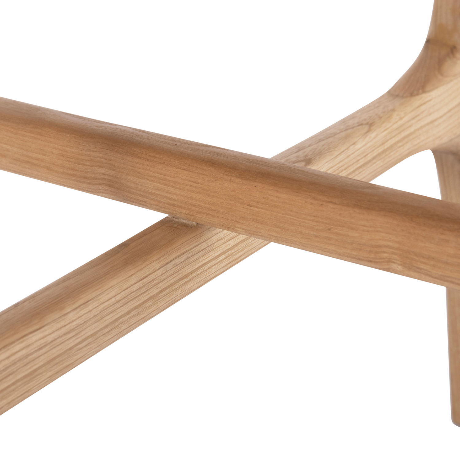 ΒΟΗΘΗΤΙΚΟ ΤΡΑΠΕΖΑΚΙ ΣΤΡΟΓΓΥΛΟ KATAL HM9932 ΞΥΛΟ SUNGKAI ΦΥΣΙΚΟ Φ59,5x50,5Υεκ. 7