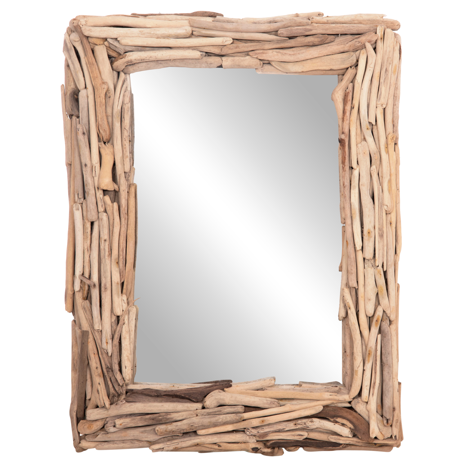 ΚΑΘΡΕΠΤΗΣ ΤΟΙΧΟΥ TWIGS HM4440 DRIFTWOOD ΣΕ ΦΥΣΙΚΟ ΧΡΩΜΑ 62x10x82Υεκ. 1