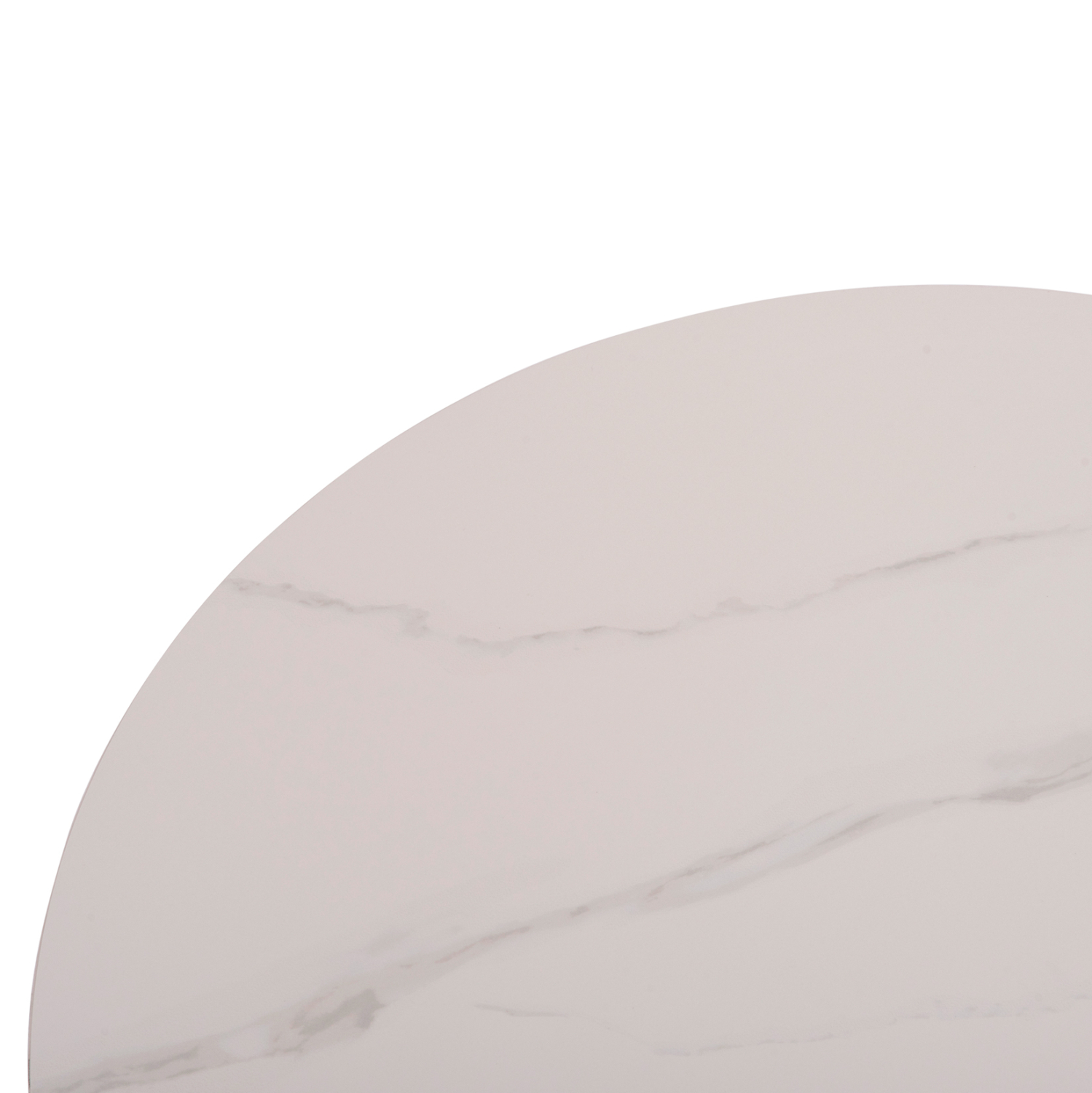 ΤΡΑΠΕΖΙ ΣΑΛΟΝΙΟΥ DUNCAN HM18022.02 ΚΕΡΑΜΙΚΟ TOP-MDF ΒΑΣΗ-ΚΡΕΜ ΛΕΥΚΟ Φ80x41Υεκ. 6