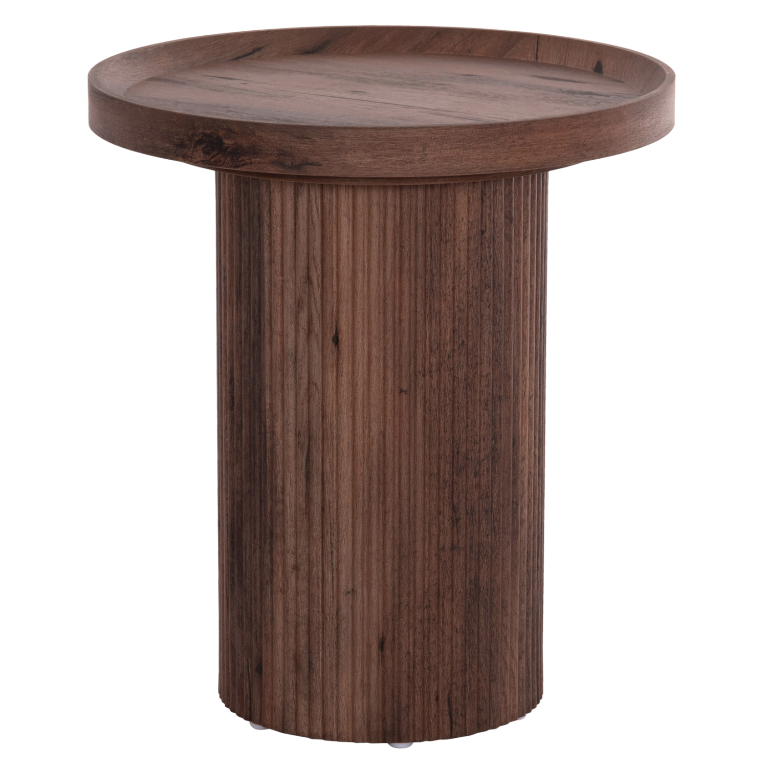 ΒΟΗΘΗΤΙΚΟ ΤΡΑΠΕΖΙ MARGON HM18027 MDF ΣΕ ΣΚΟΥΡΟ ΚΑΦΕ ΞΥΛΟΥ Φ45x50,5Υεκ. 1