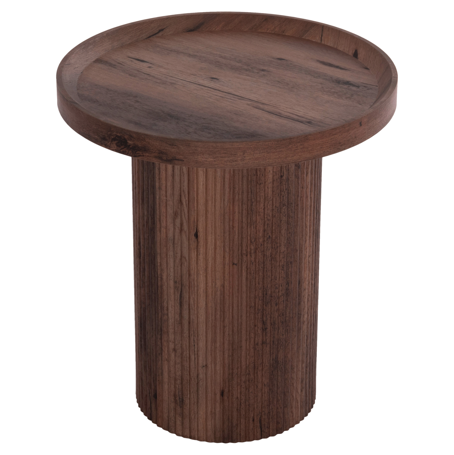 ΒΟΗΘΗΤΙΚΟ ΤΡΑΠΕΖΙ MARGON HM18027 MDF ΣΕ ΣΚΟΥΡΟ ΚΑΦΕ ΞΥΛΟΥ Φ45x50,5Υεκ. 3