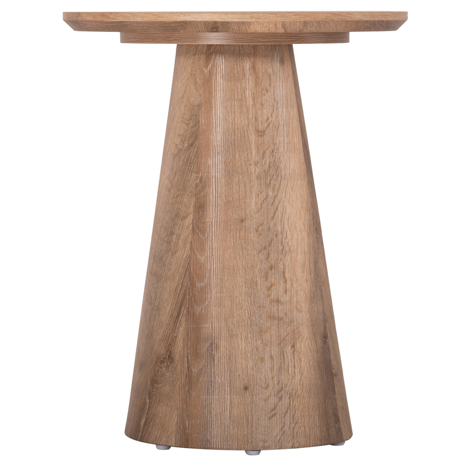 ΒΟΗΘΗΤΙΚΟ ΤΡΑΠΕΖΑΚΙ KARAN HM18029 MDF ΣΕ ΦΥΣΙΚΟ ΧΡΩΜΑ ΞΥΛΟΥ Φ45x56,5Υεκ 3