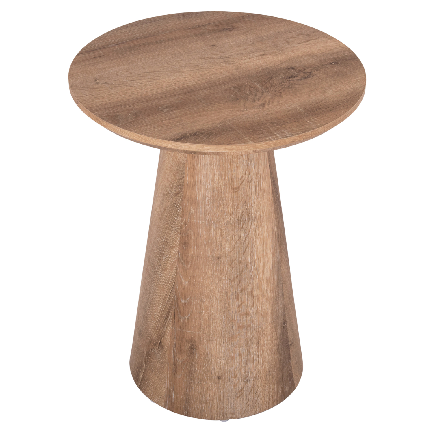 ΒΟΗΘΗΤΙΚΟ ΤΡΑΠΕΖΑΚΙ KARAN HM18029 MDF ΣΕ ΦΥΣΙΚΟ ΧΡΩΜΑ ΞΥΛΟΥ Φ45x56,5Υεκ 4