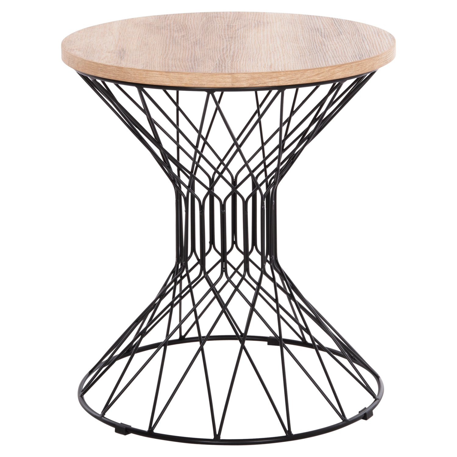 ΒΟΗΘΗΤΙΚΟ ΤΡΑΠΕΖΙ ΣΑΛΟΝΙΟΥ KEON HM18038.03 MDF TOP ΣΕ ΣΟΝΑΜΑ-ΜΕΤΑΛΛΟ Φ45x50Υεκ. 1
