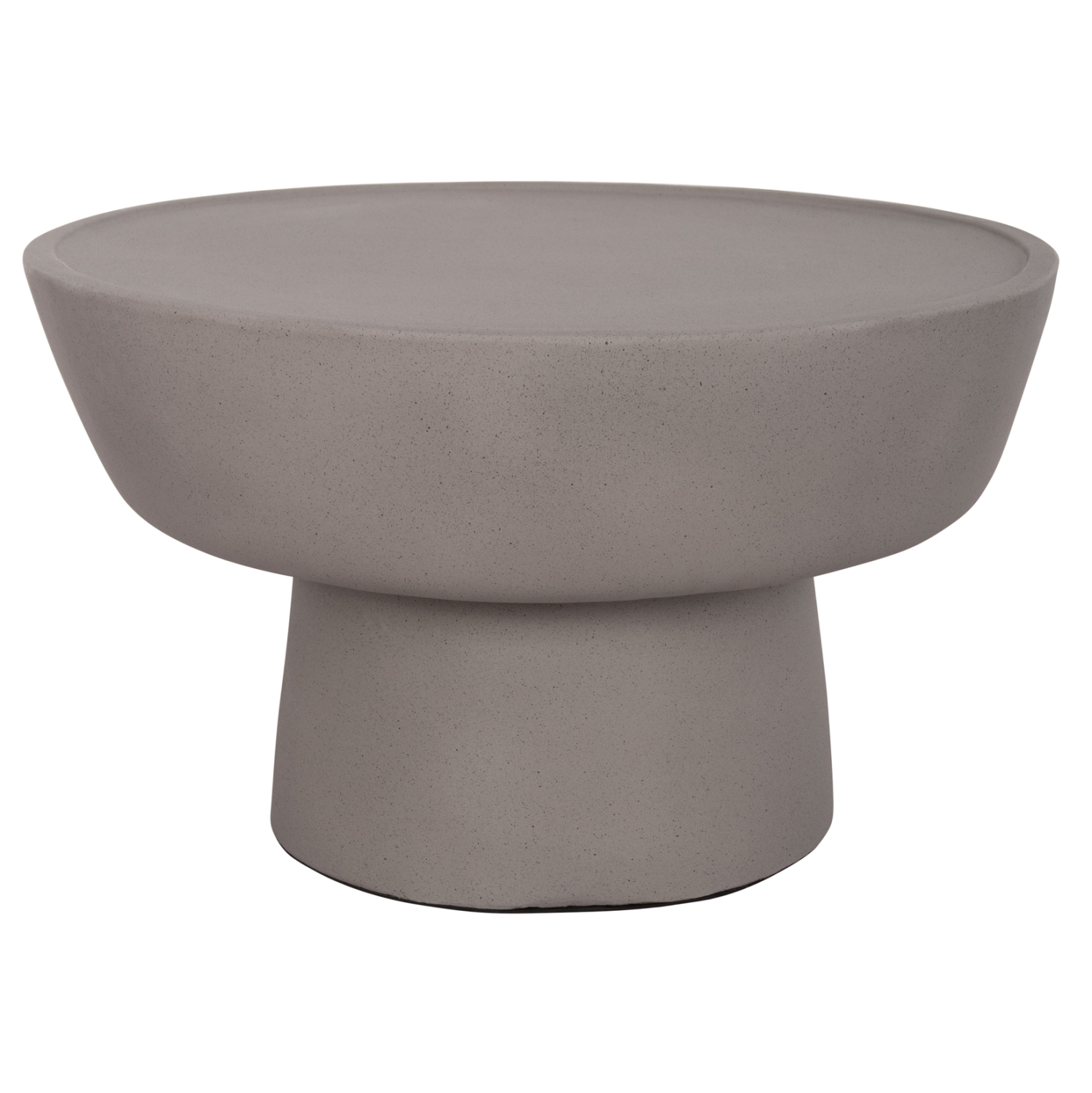 ΤΡΑΠΕΖΙ ΣΑΛΟΝΙΟΥ PIRSON HM18155.03 FIBER CEMENT ΣΕ ΓΚΡΙ--Φ60x36Υεκ. 1