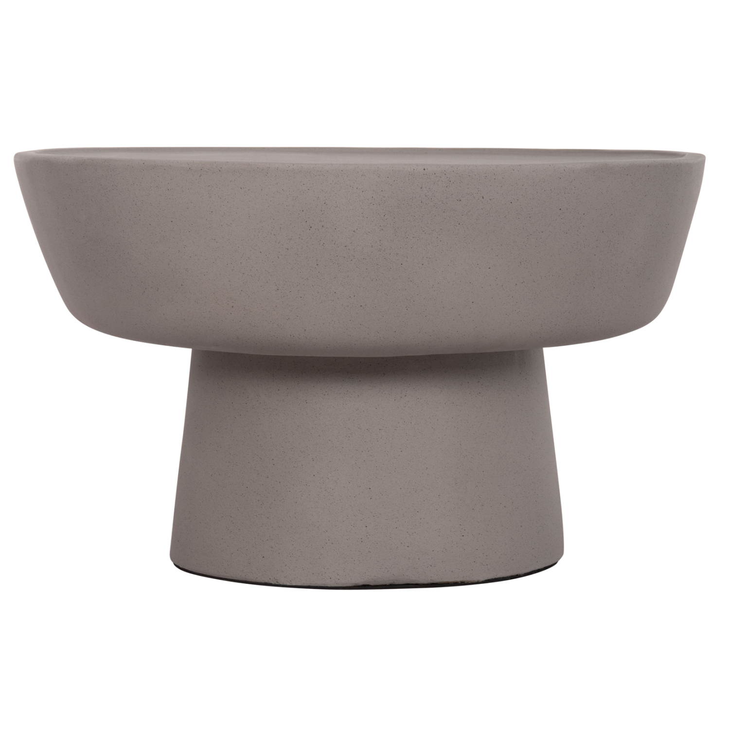 ΤΡΑΠΕΖΙ ΣΑΛΟΝΙΟΥ PIRSON HM18155.03 FIBER CEMENT ΣΕ ΓΚΡΙ--Φ60x36Υεκ. 3